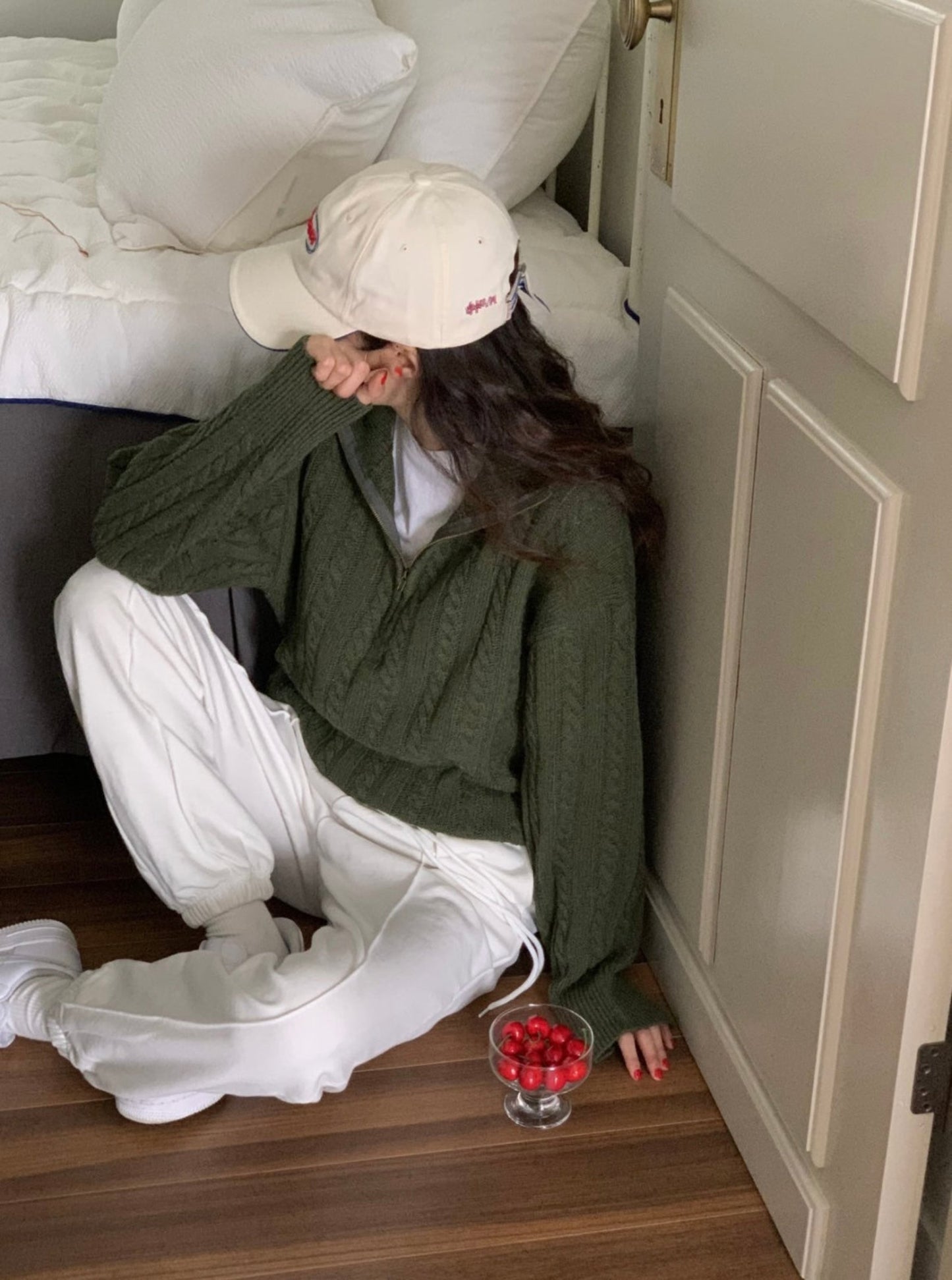 Cabel Half Zip Sweater