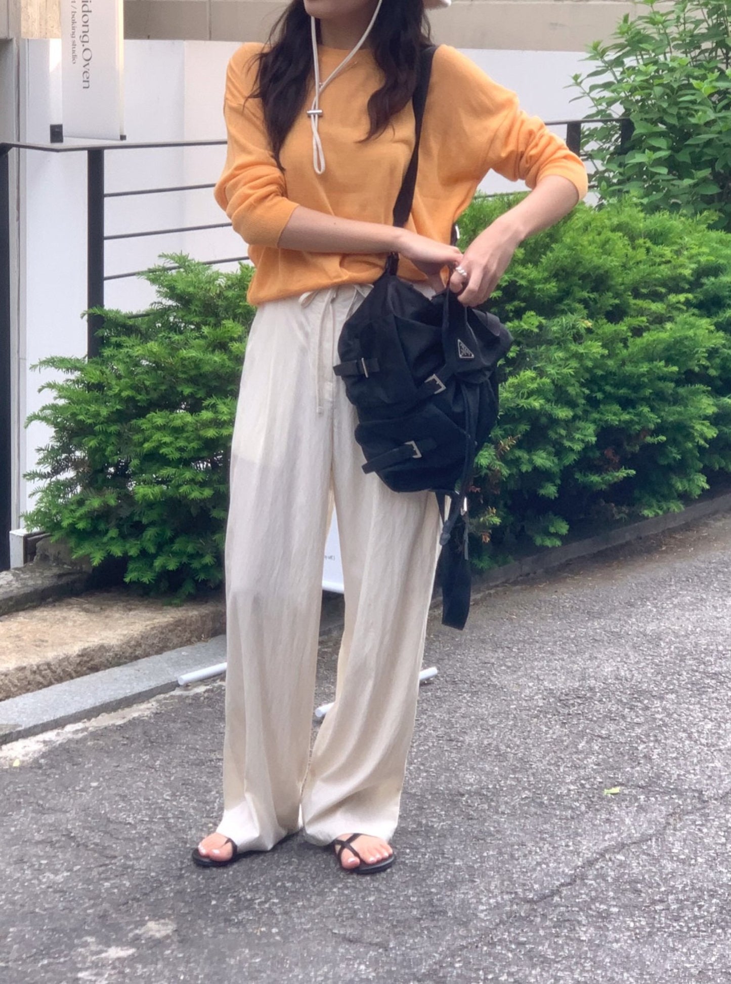 Linen Knit Top