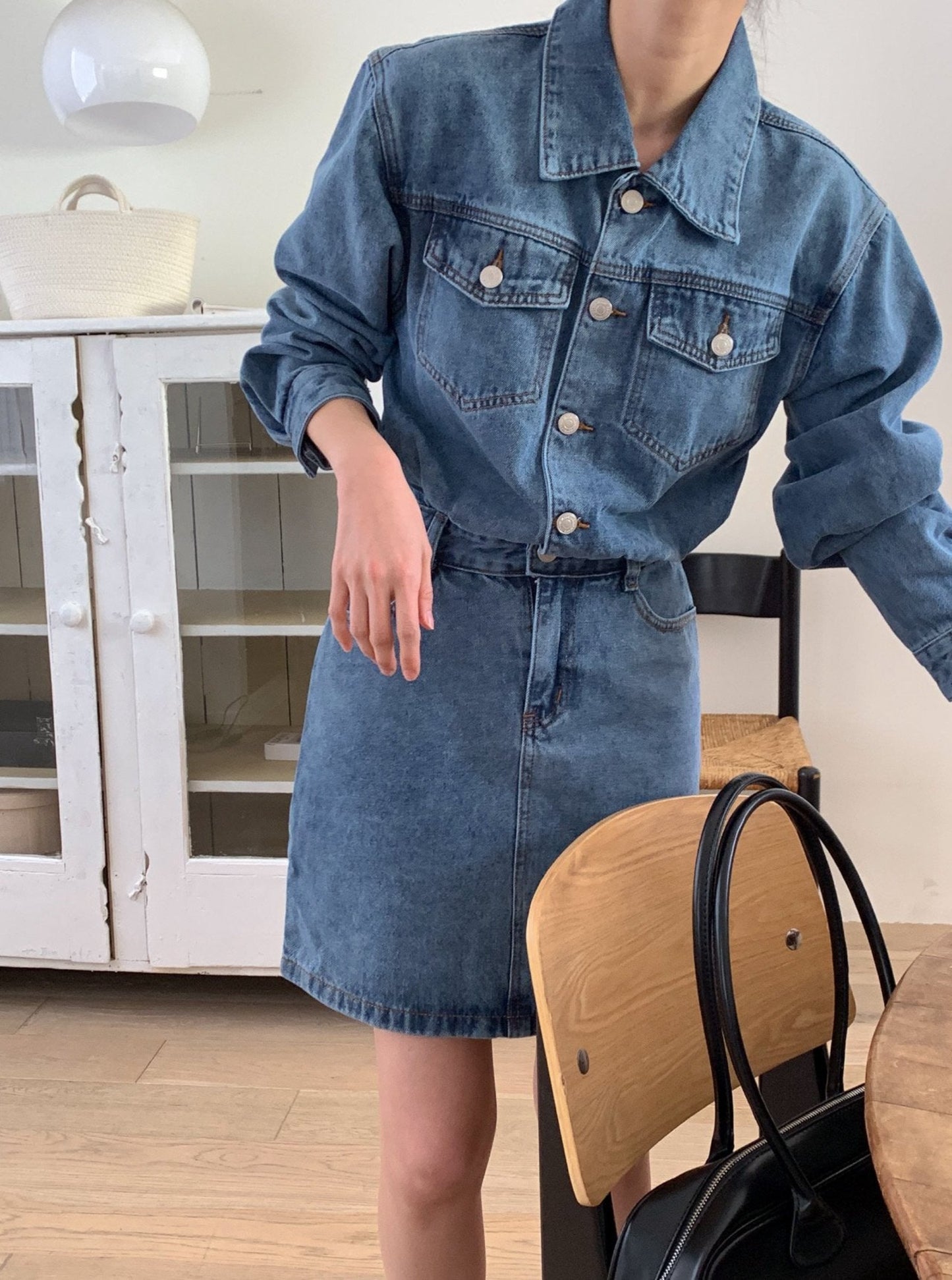 Denim Shirt Dress