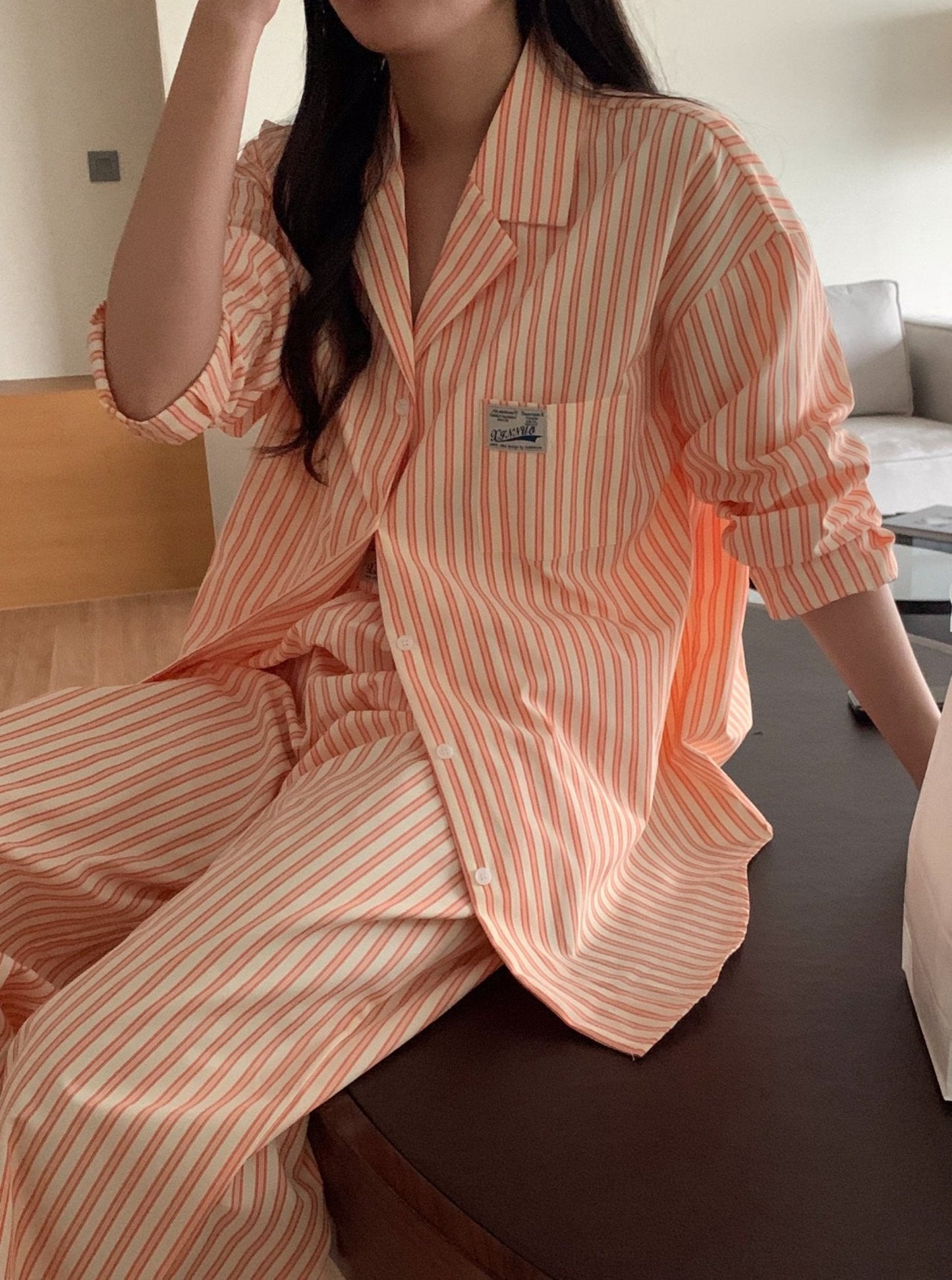 Stripe Pajama Set