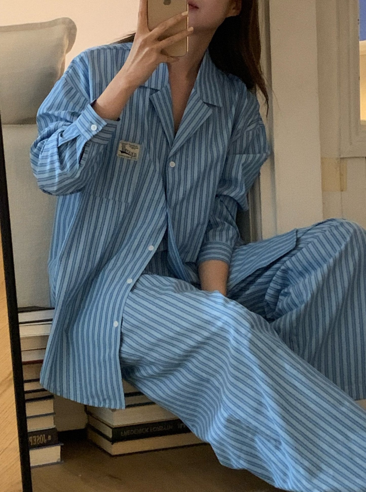 Stripe Pajama Set