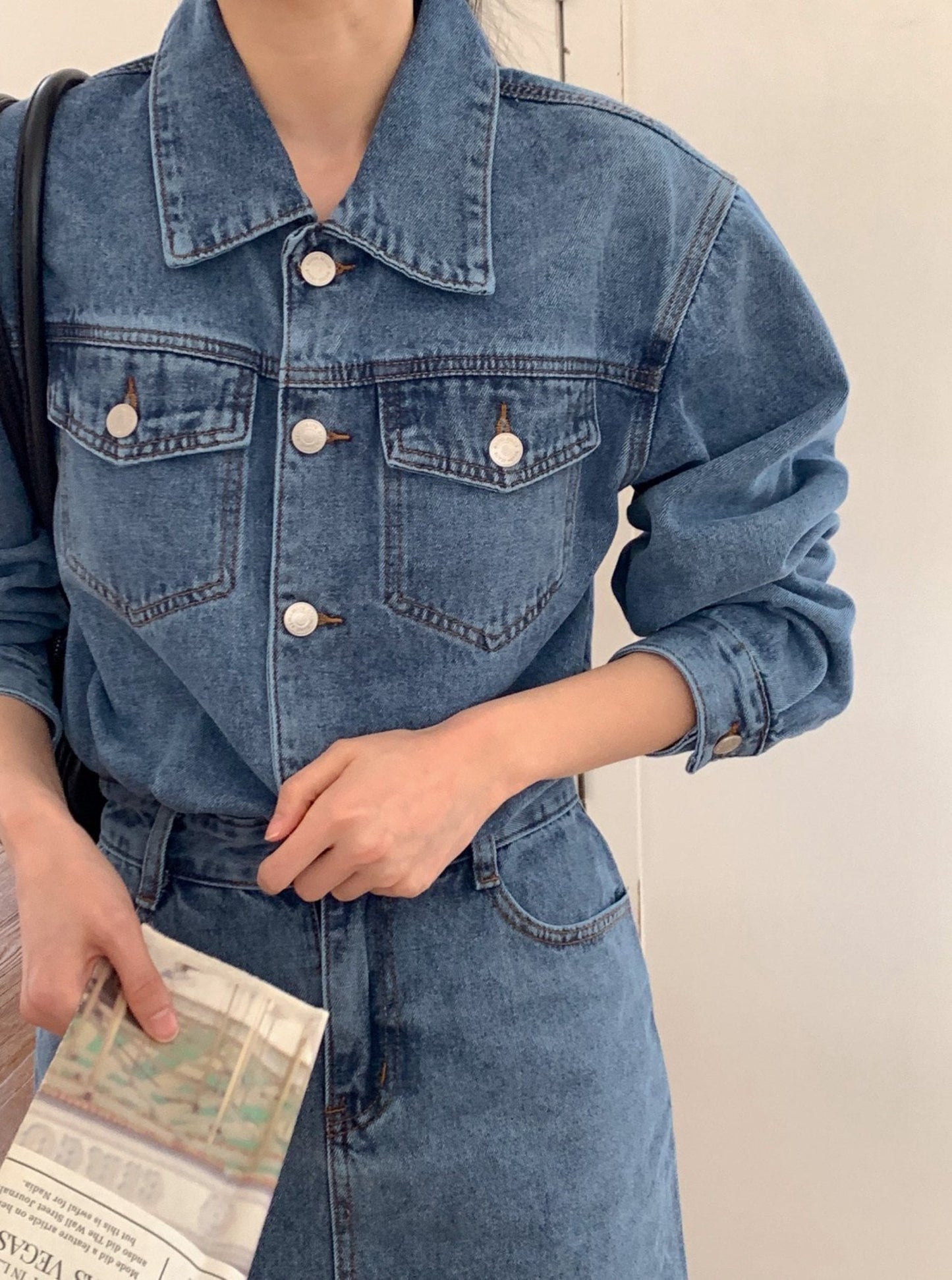 Denim Shirt Dress