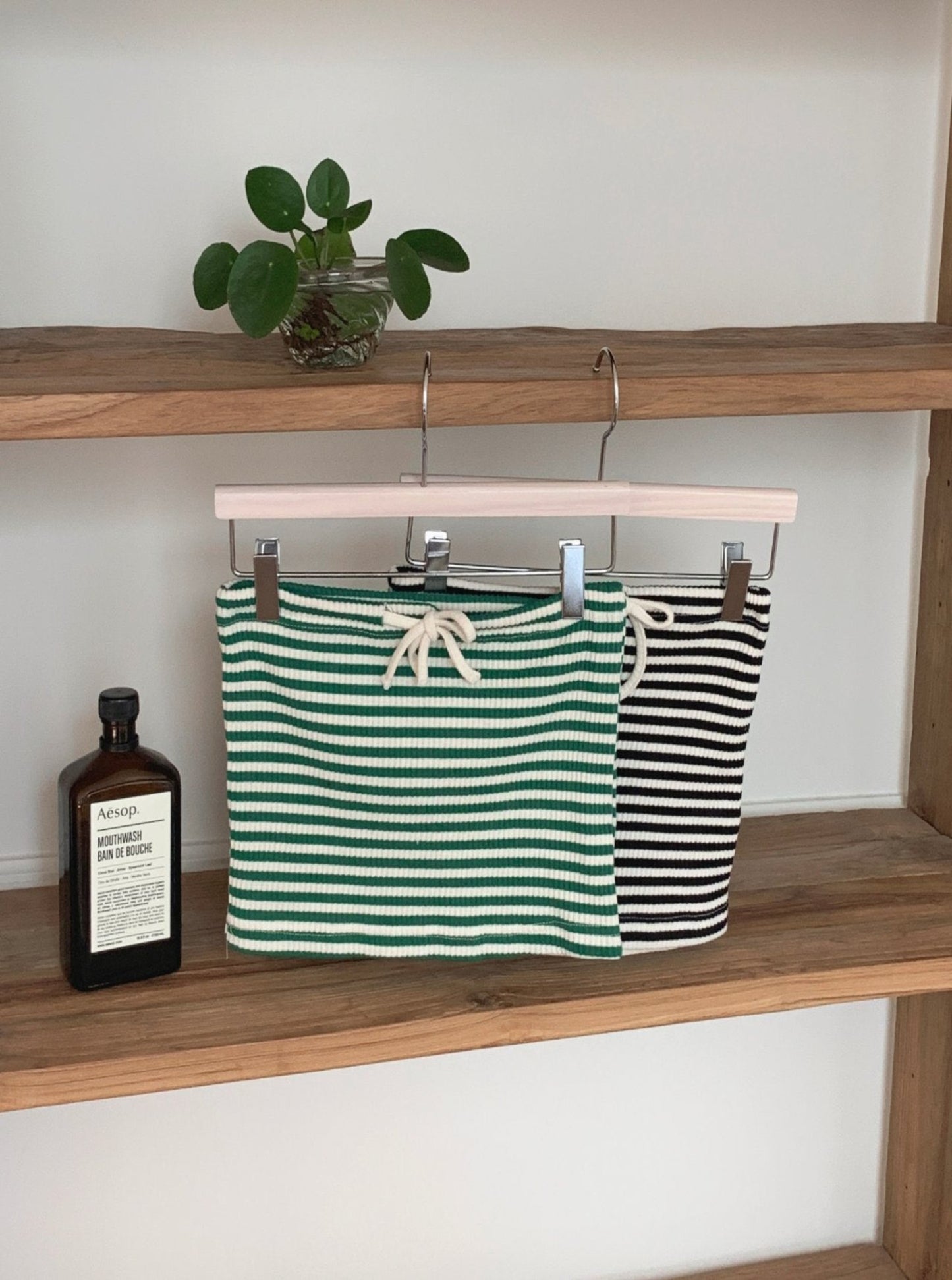 Stripe Rib Tube Top