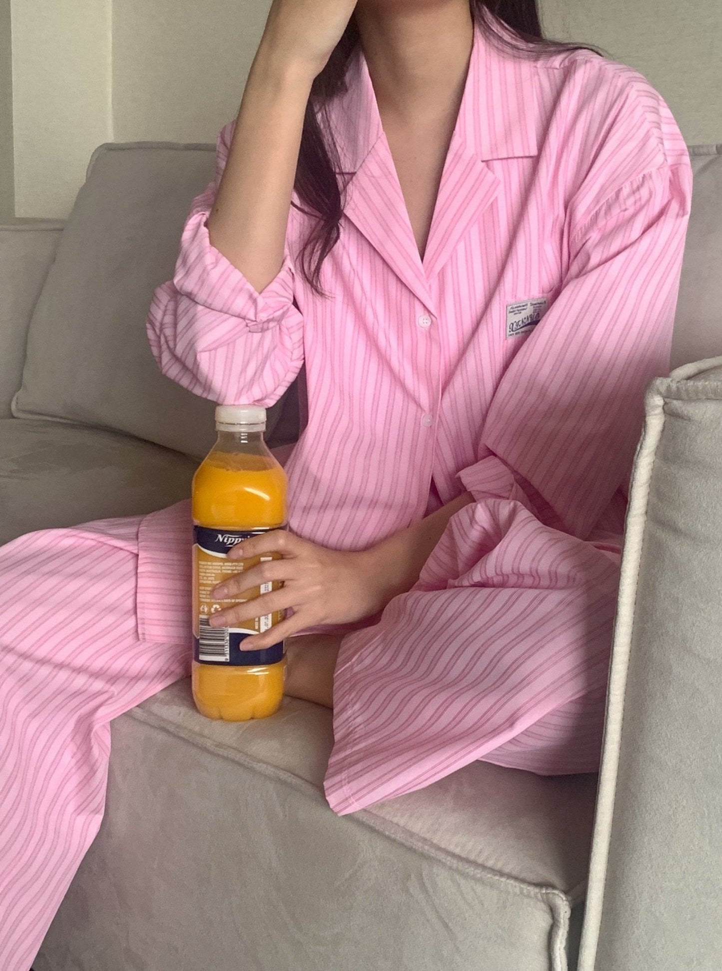 Stripe Pajama Set