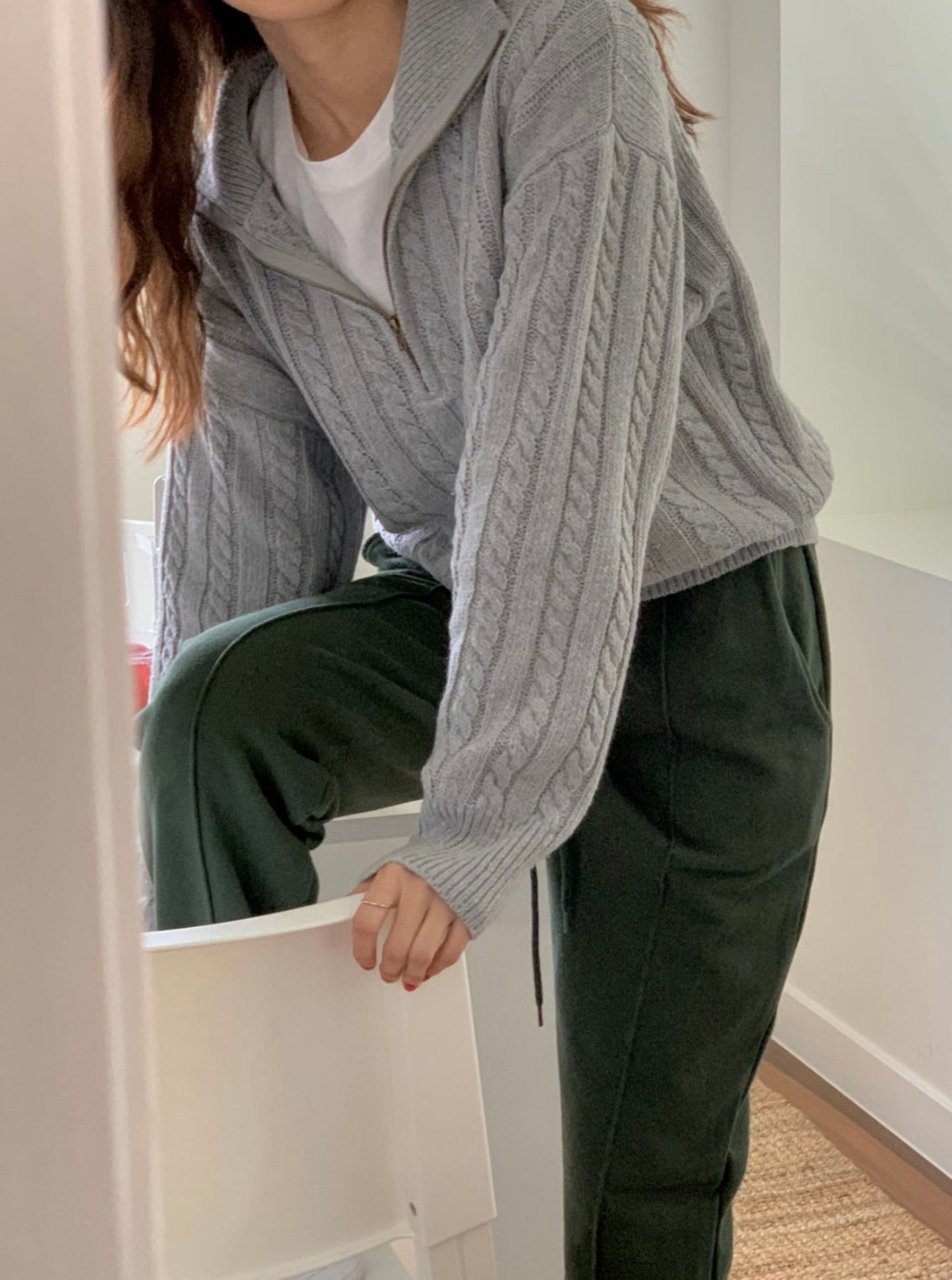 Cabel Half Zip Sweater