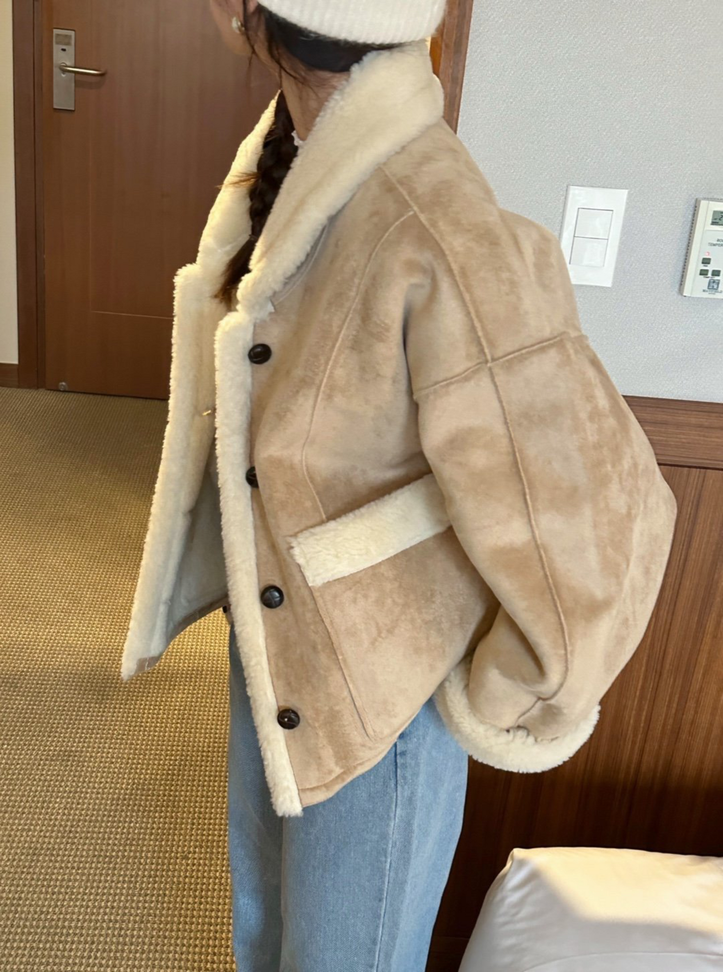 Reversible Shearling Jacket