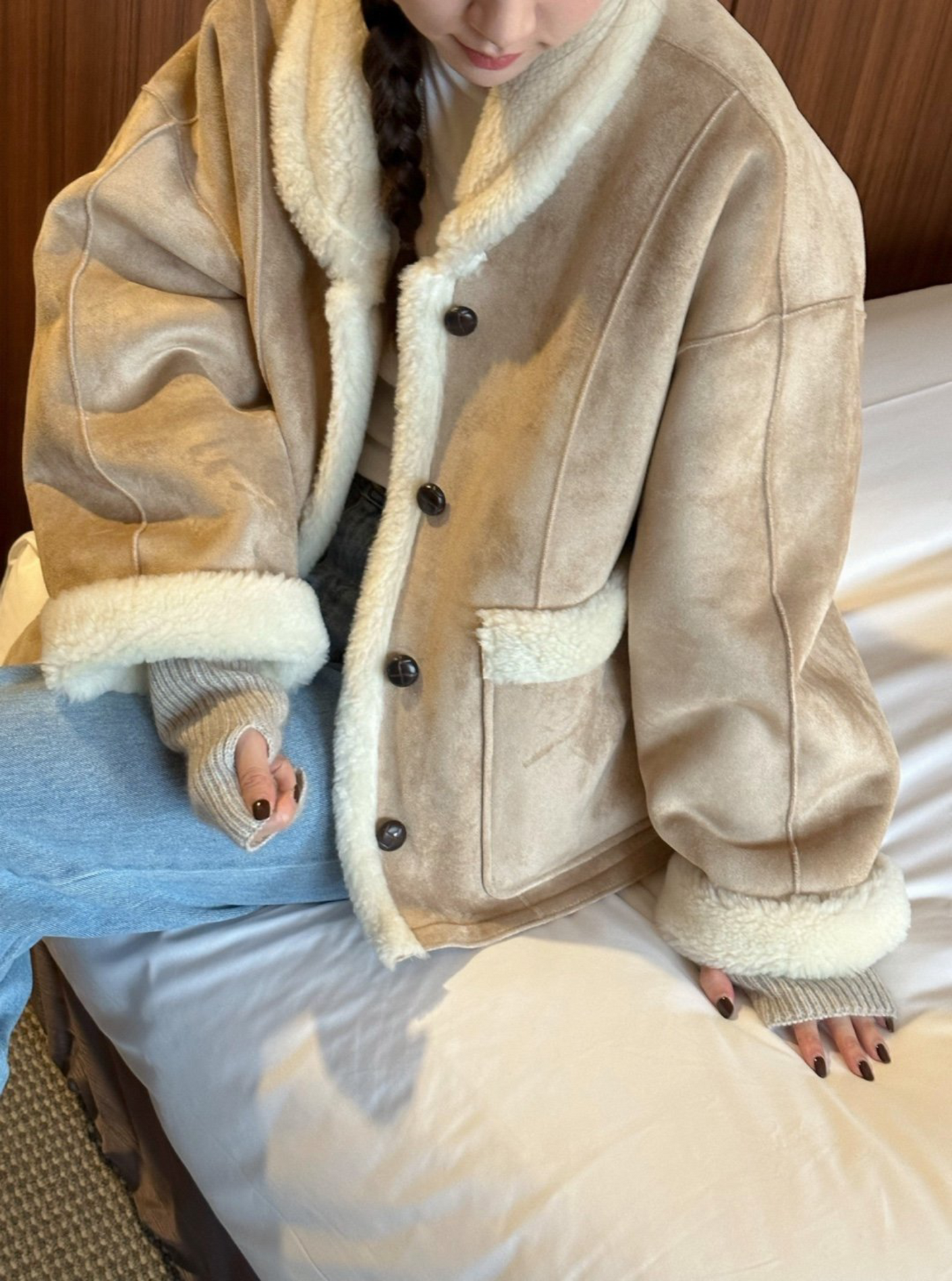 Reversible Shearling Jacket