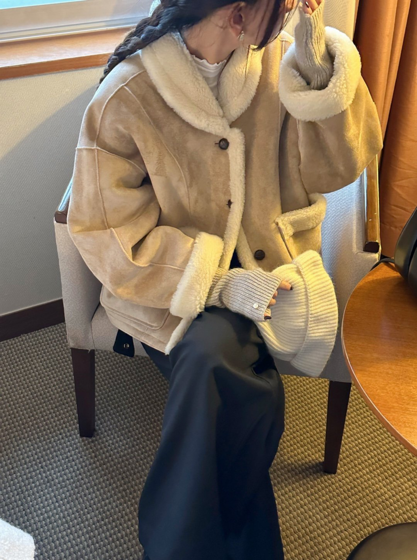 Reversible Shearling Jacket