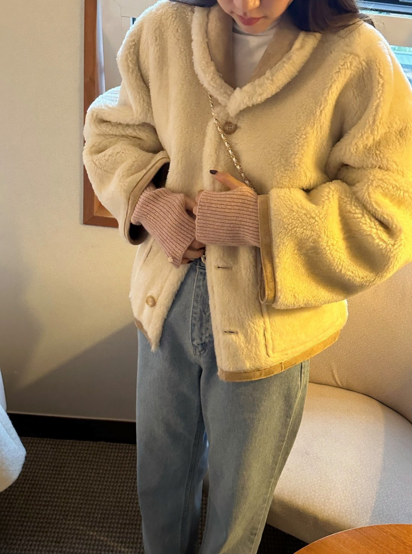 Reversible Shearling Jacket