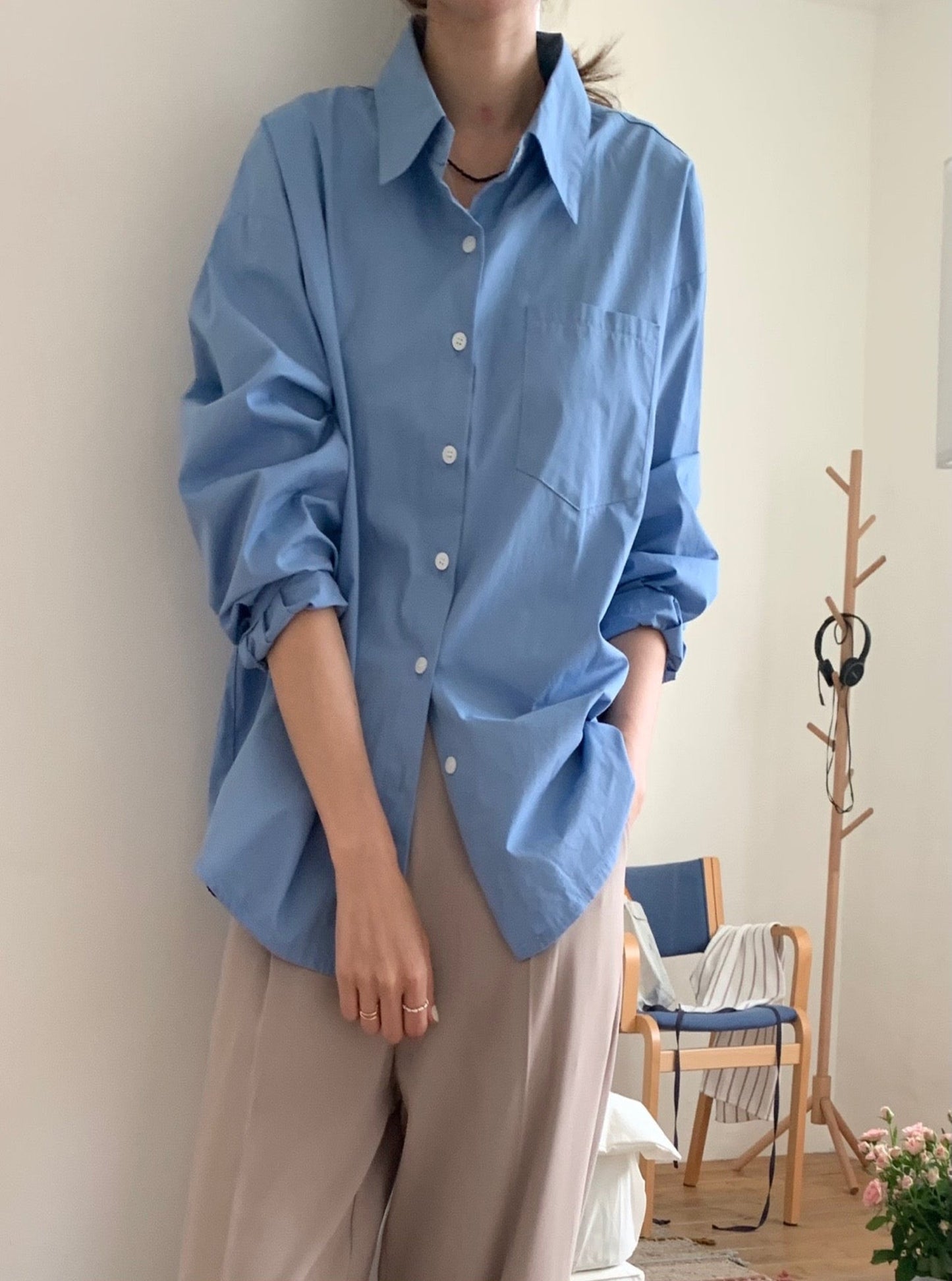 Cotton Oversized Shirt