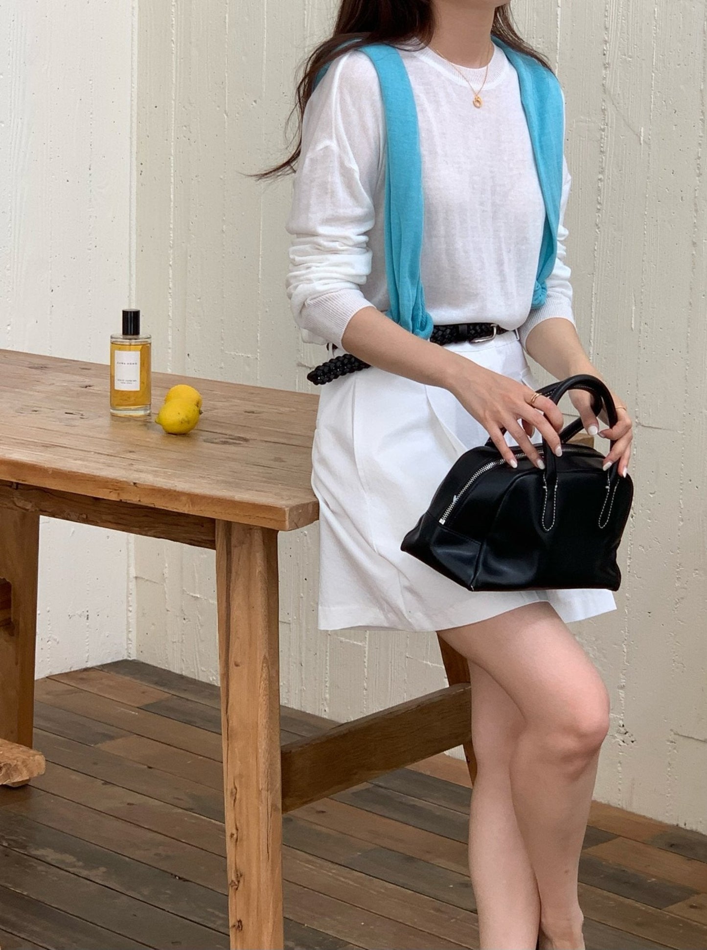 Linen Knit Top