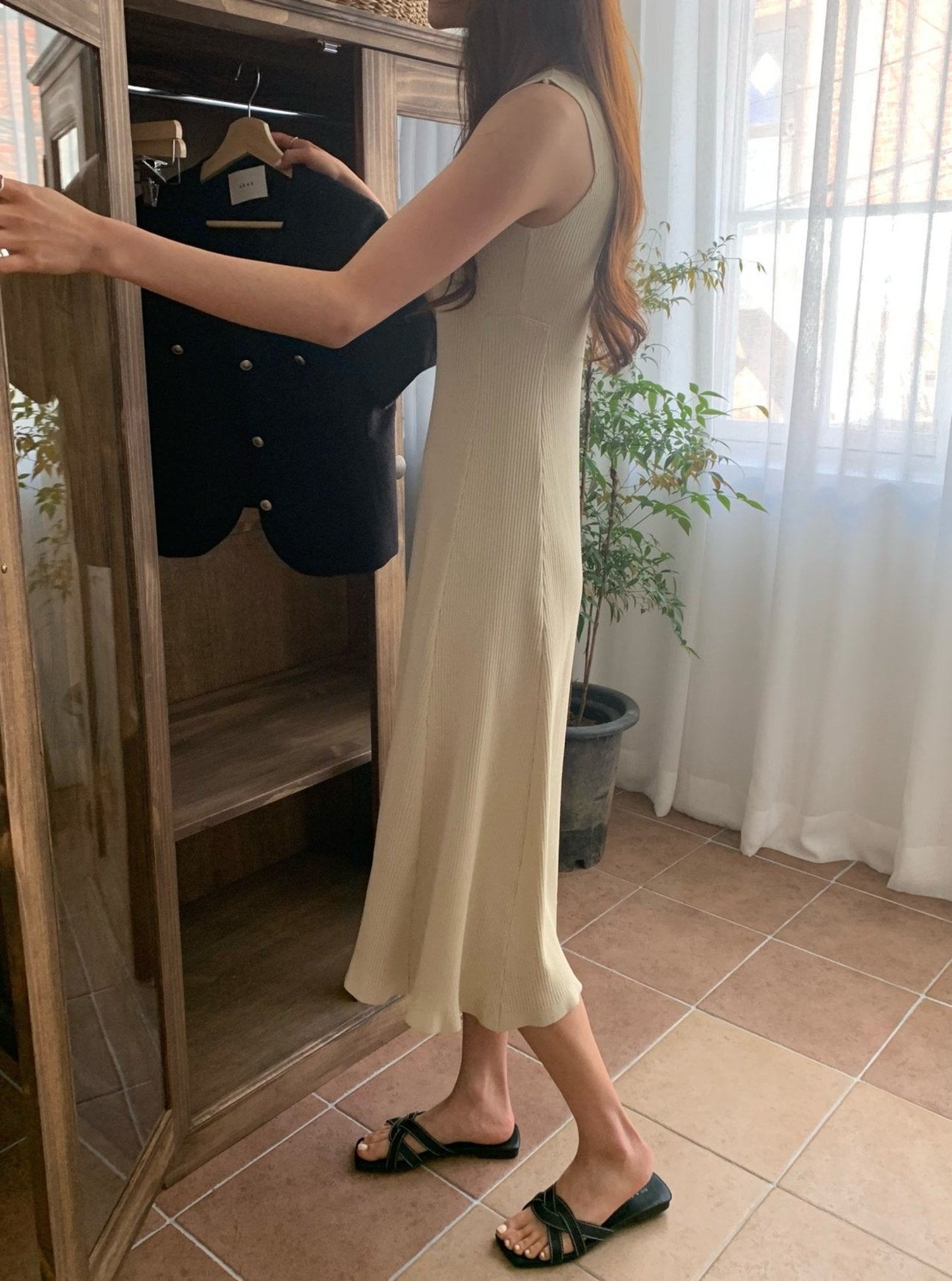 Cami Knit Midi Dress