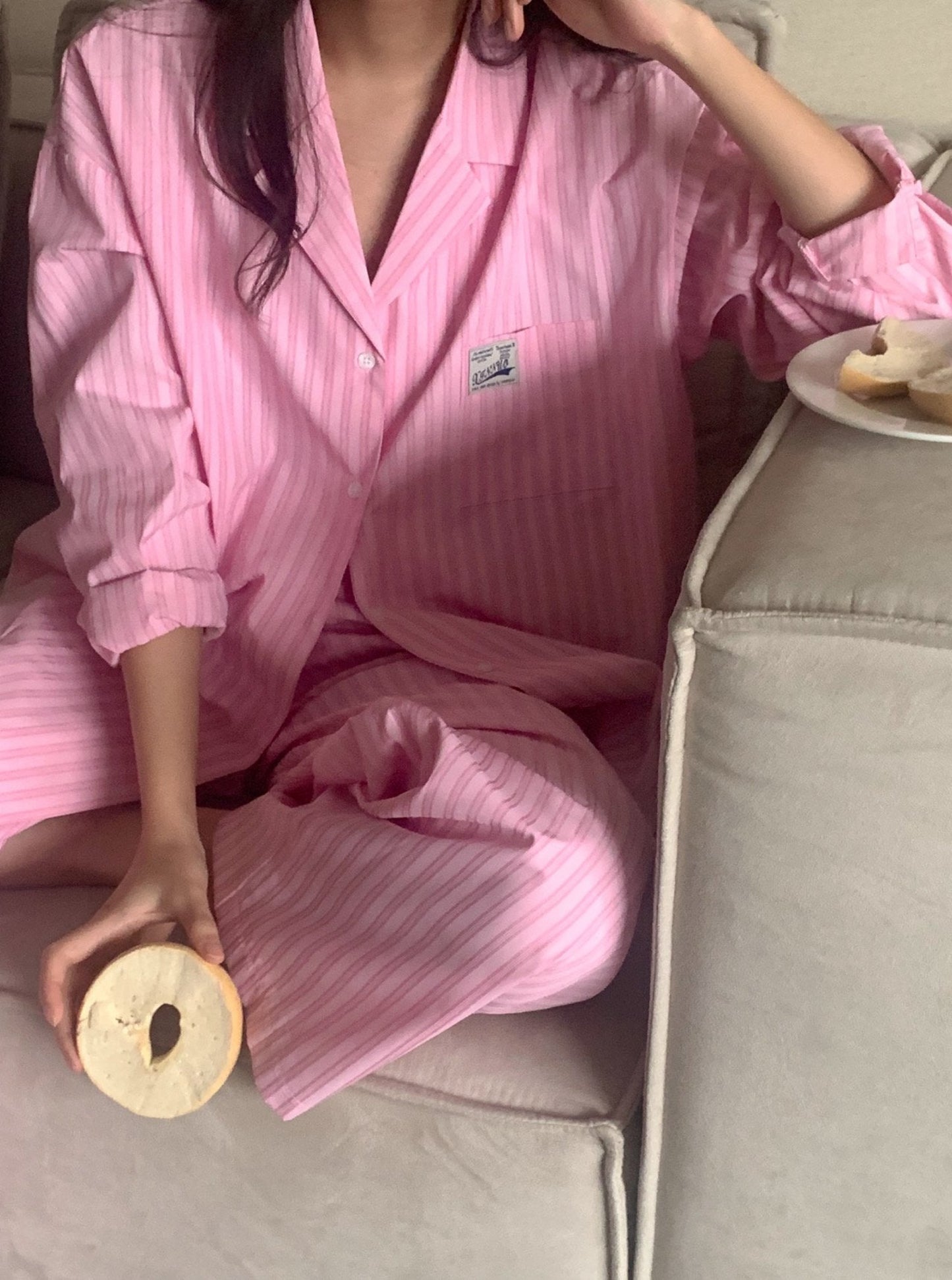 Stripe Pajama Set