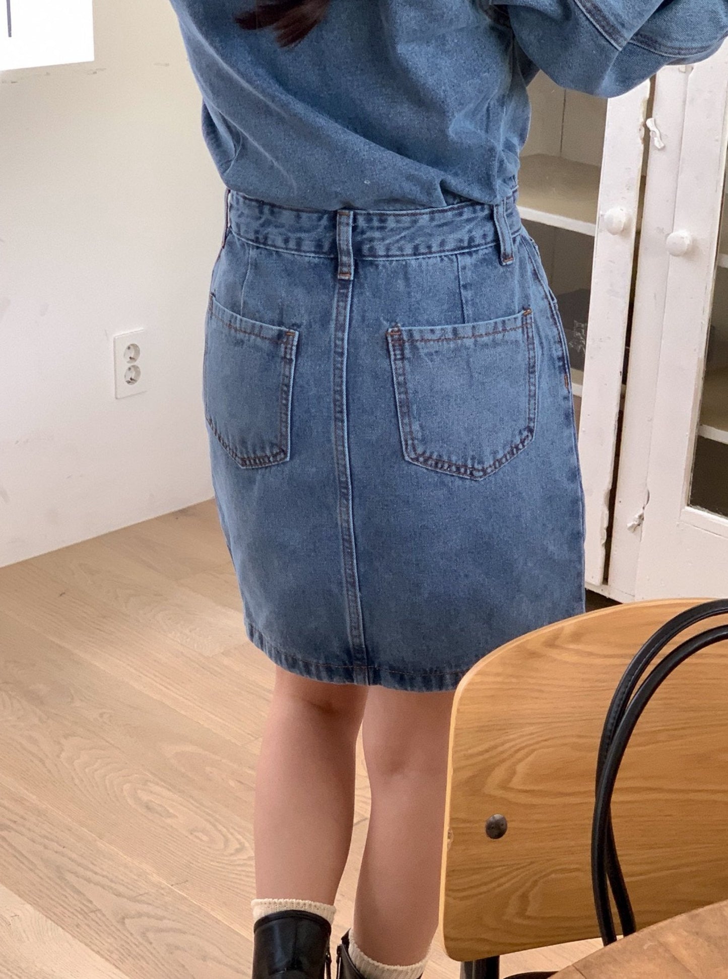 Denim Shirt Dress