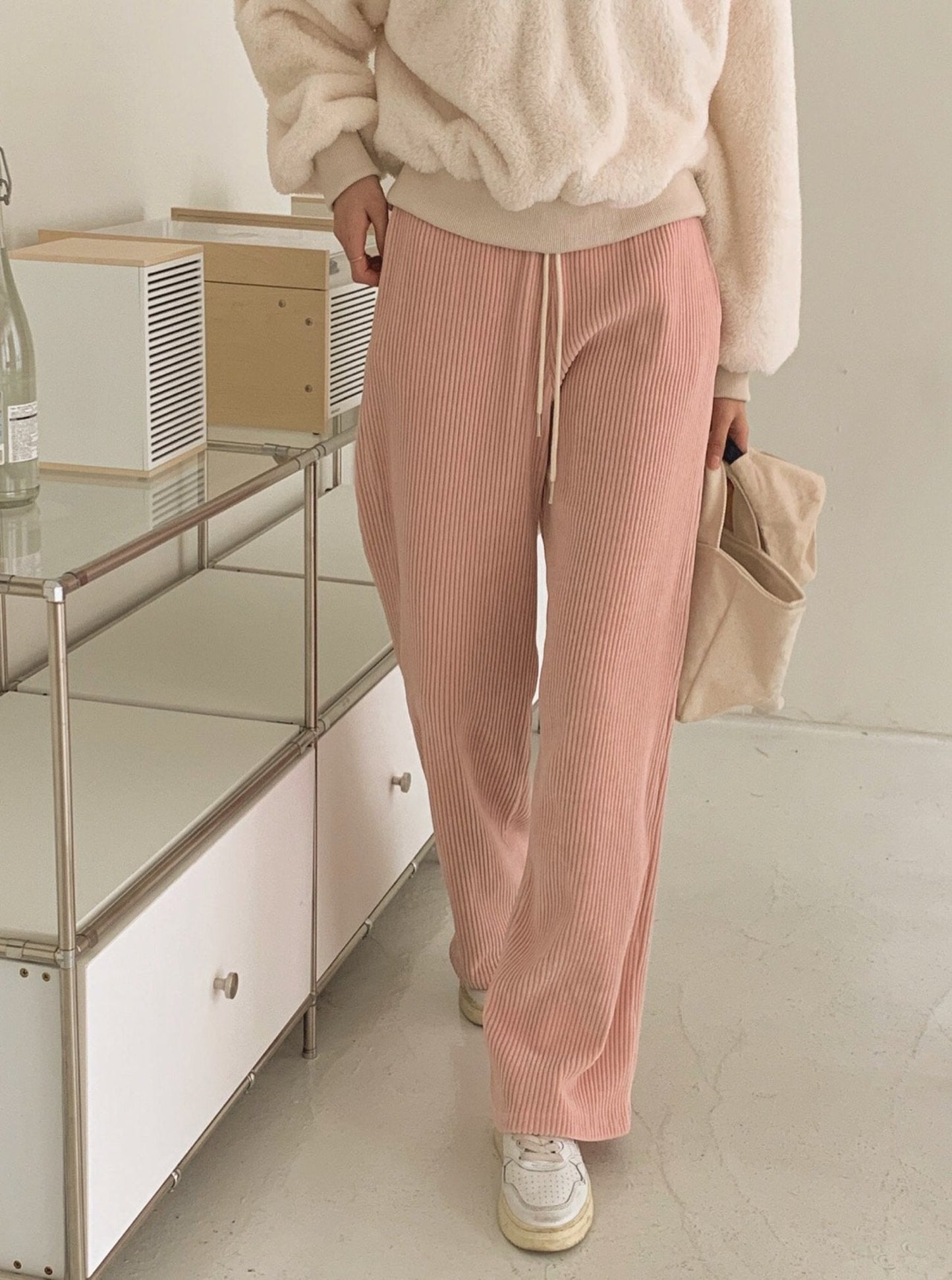 Wide Knit Pants