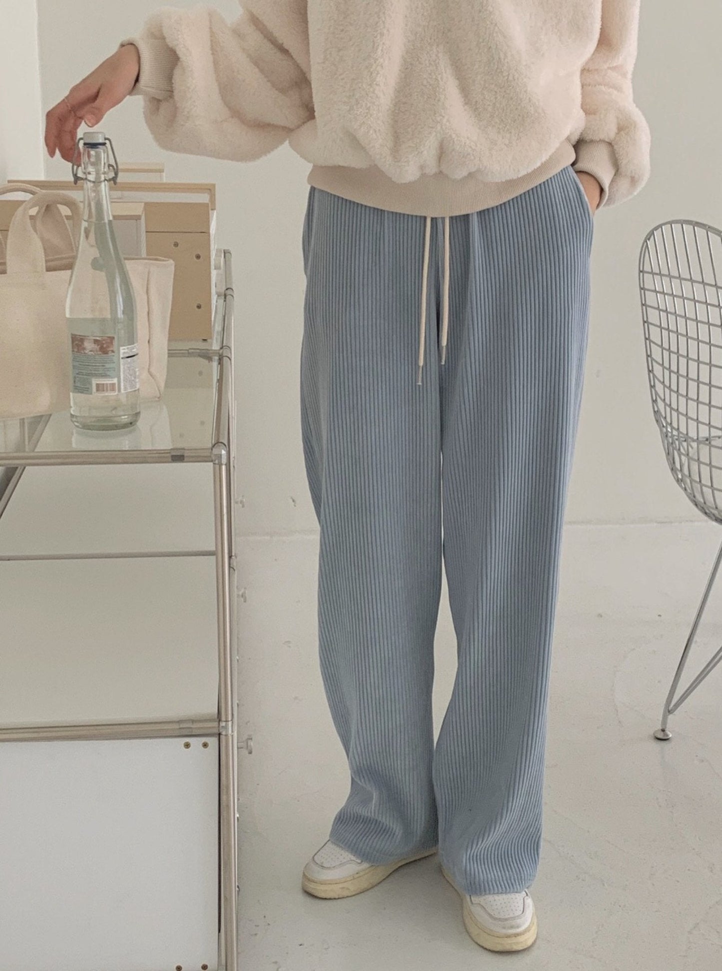 Wide Knit Pants