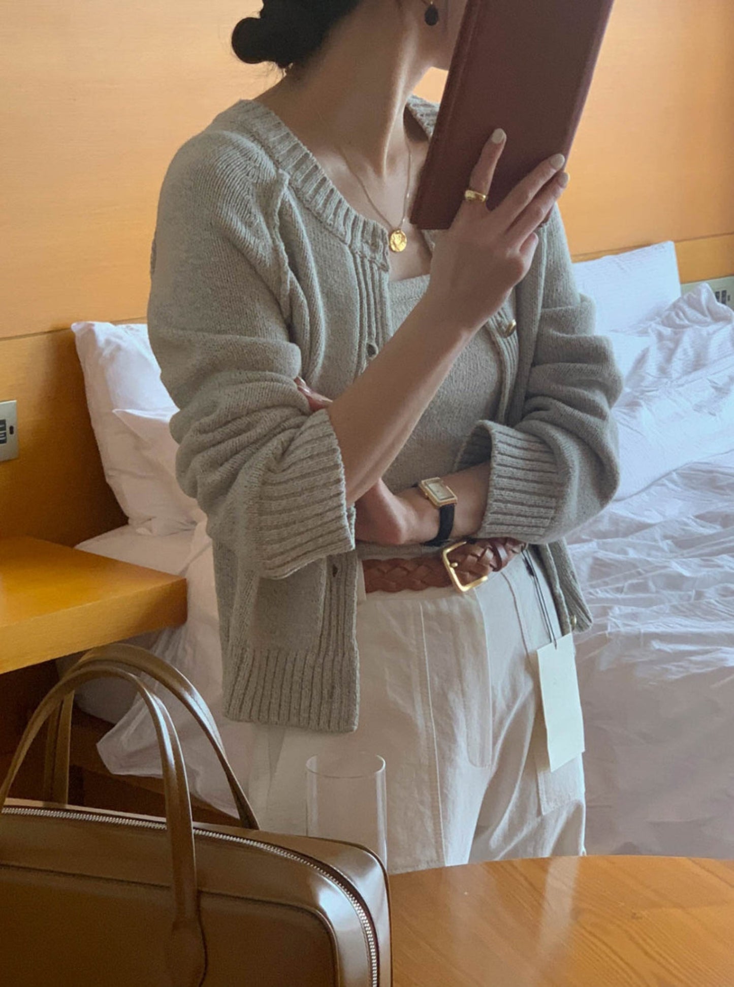 Cardigan Cami Set