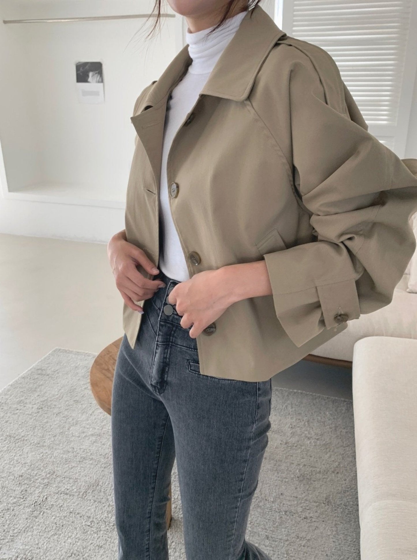 Short Trench Coat