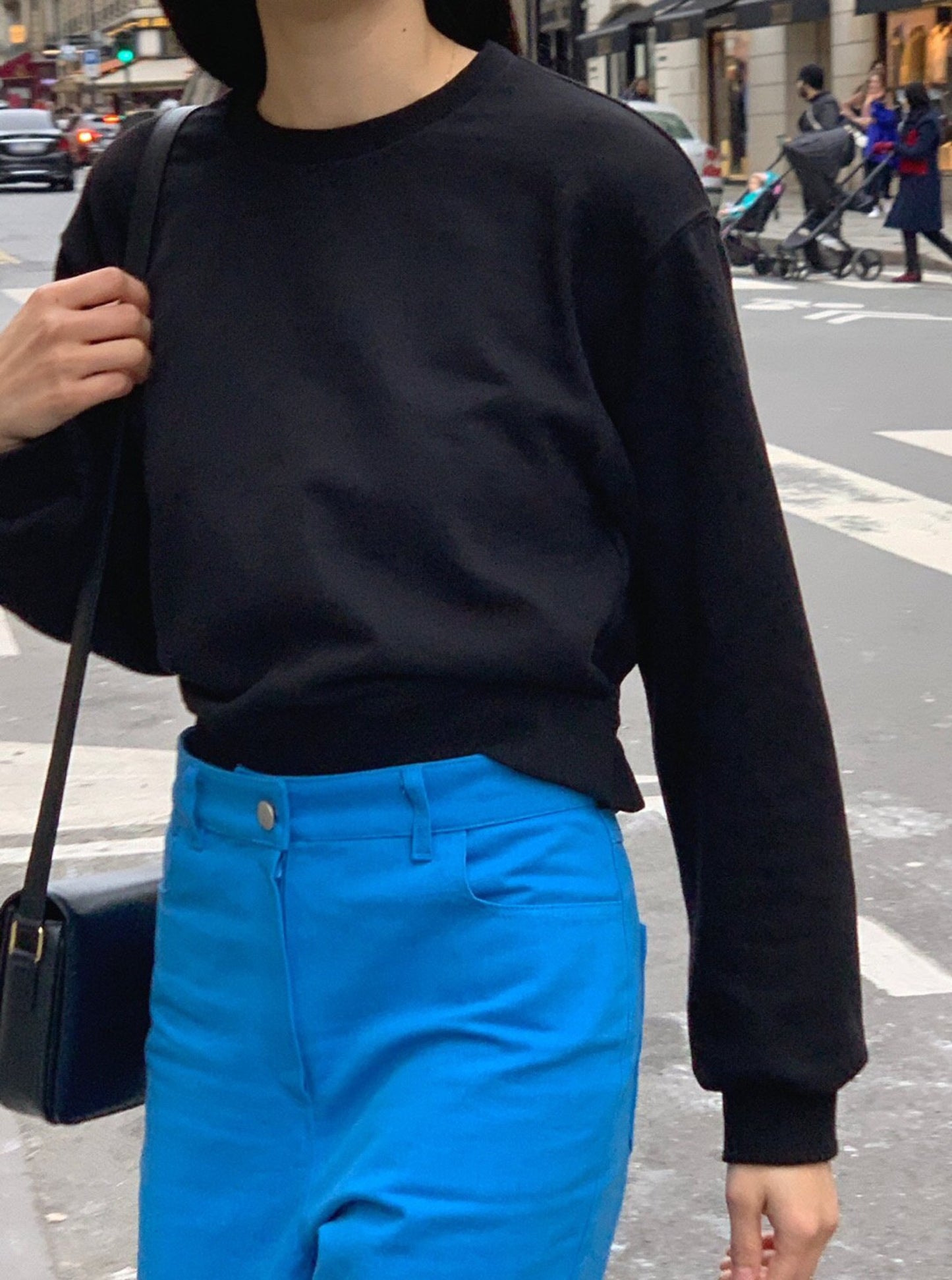 Backless Sweatshirt