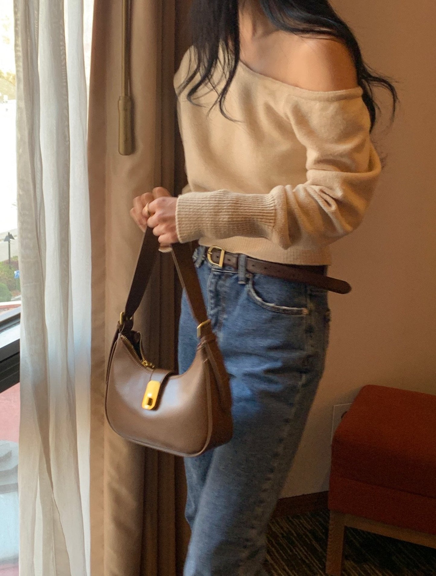 One Shoulder Sweater
