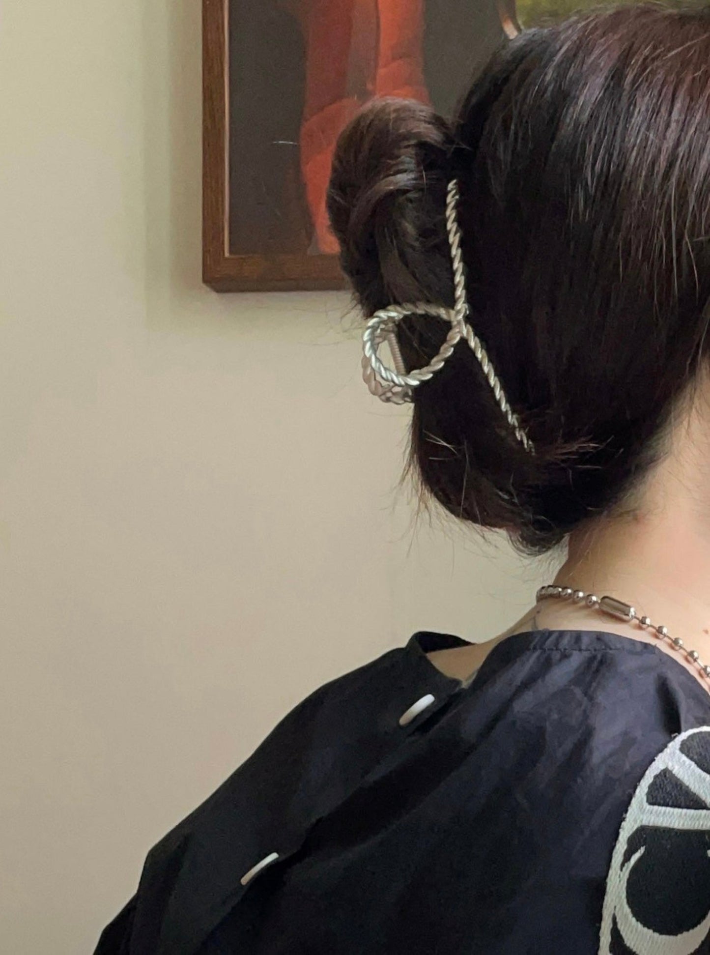 Twist Metal Claw Clip