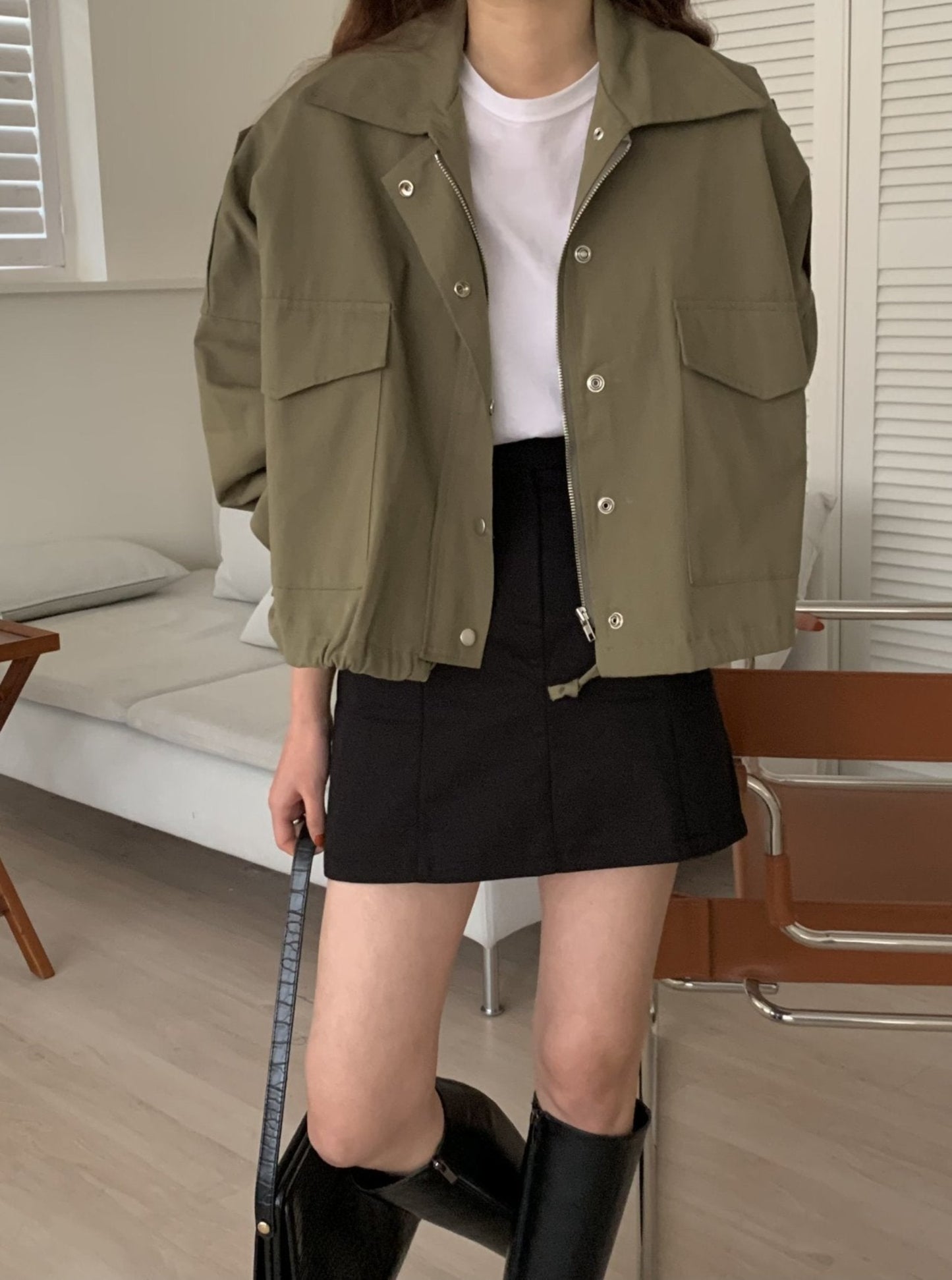 Short Military Jacket