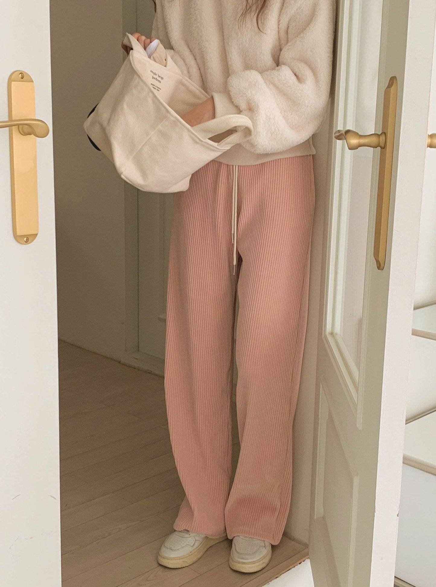 Wide Knit Pants