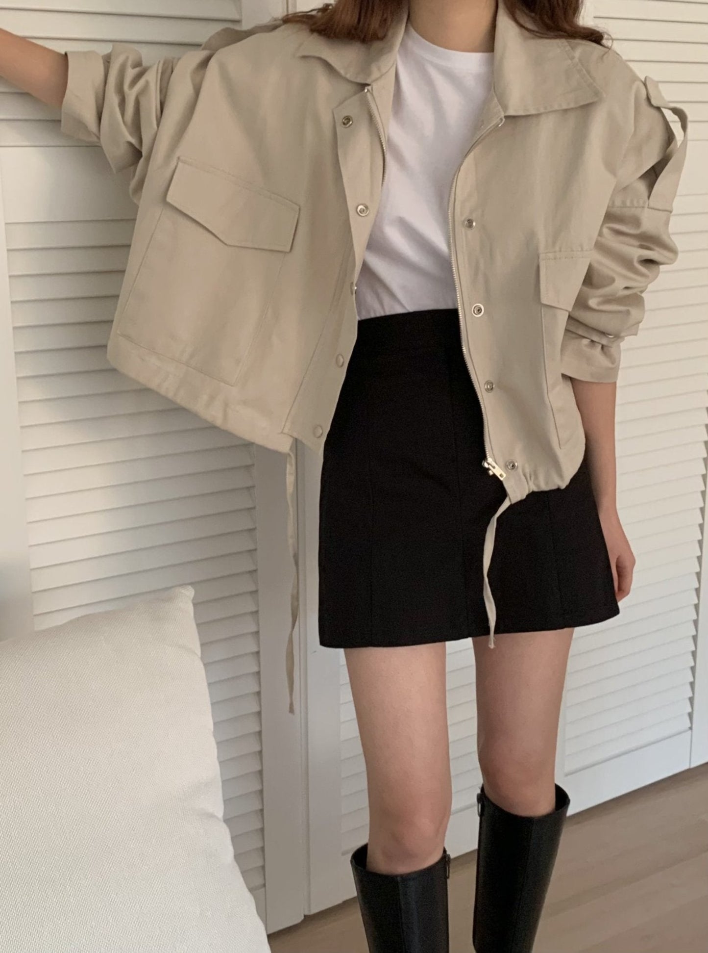 Short Military Jacket