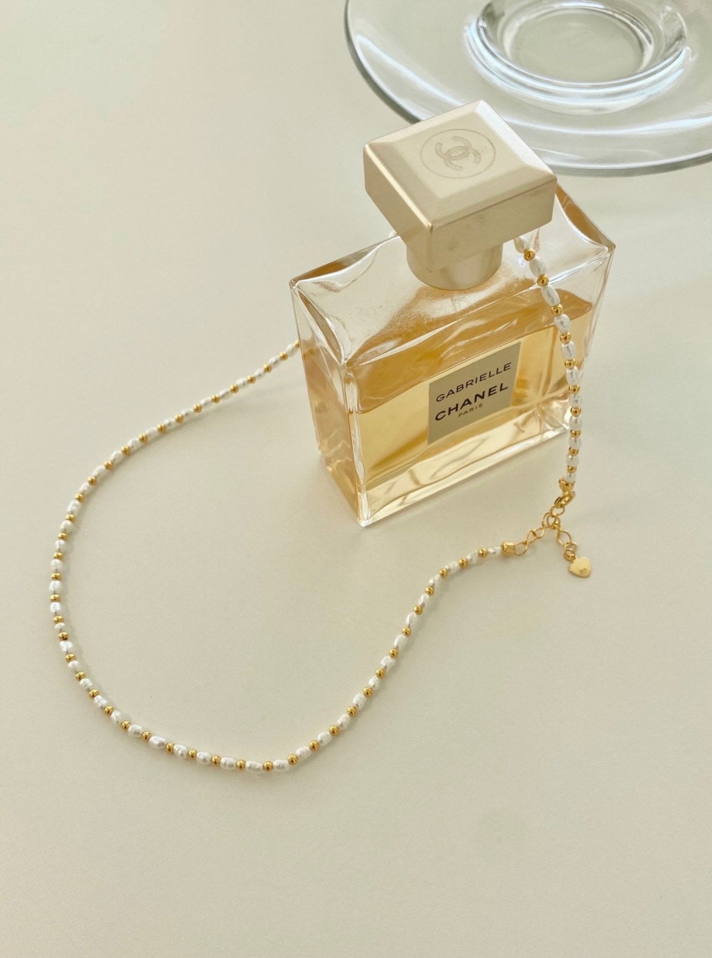 925 Silver Pearl Mixed  Necklace