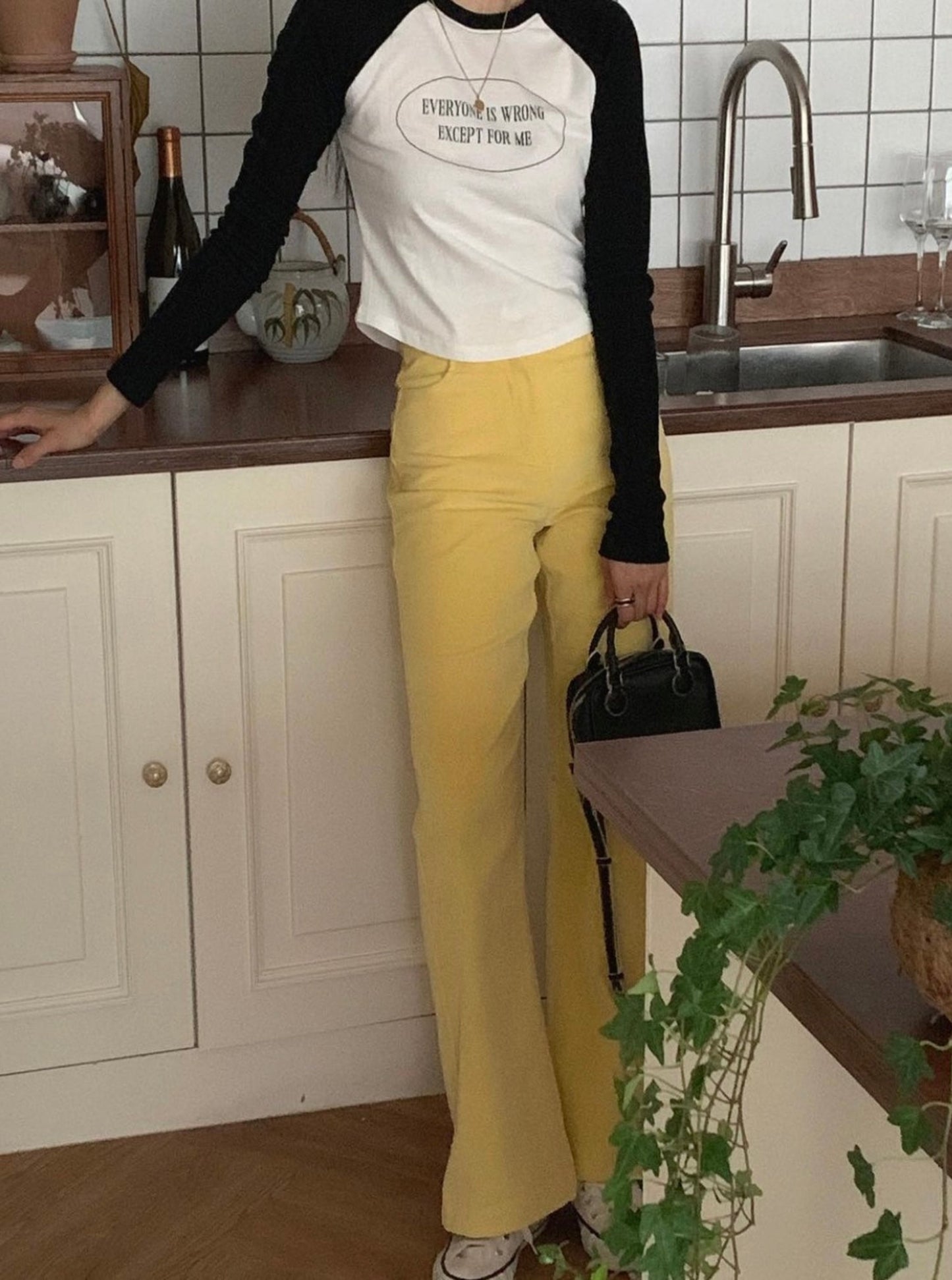 Corduroy Bootcut Pants