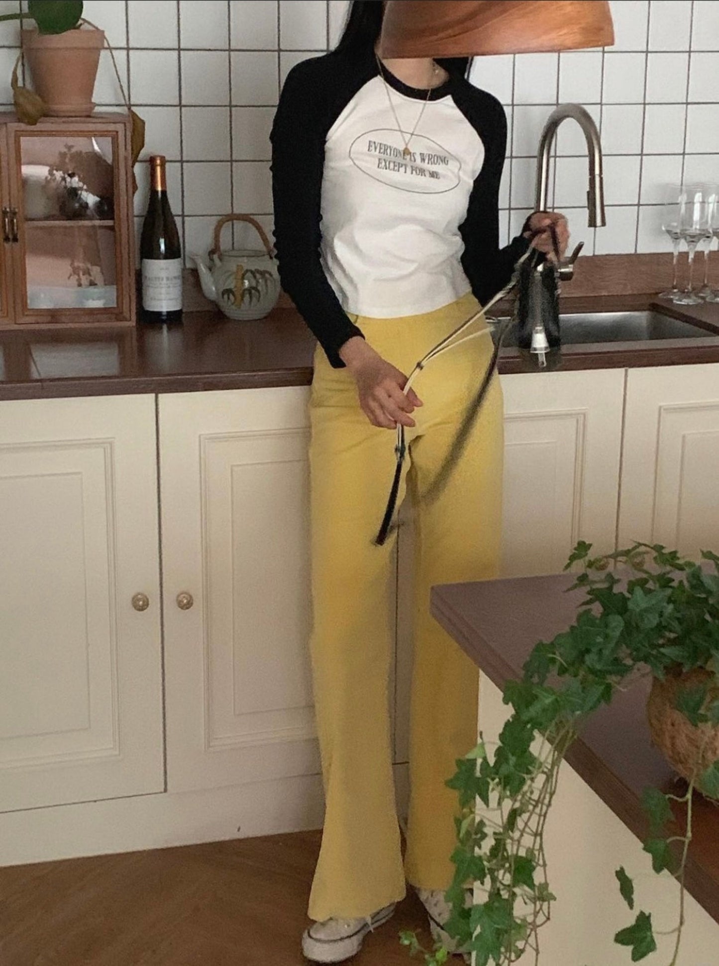 Corduroy Bootcut Pants