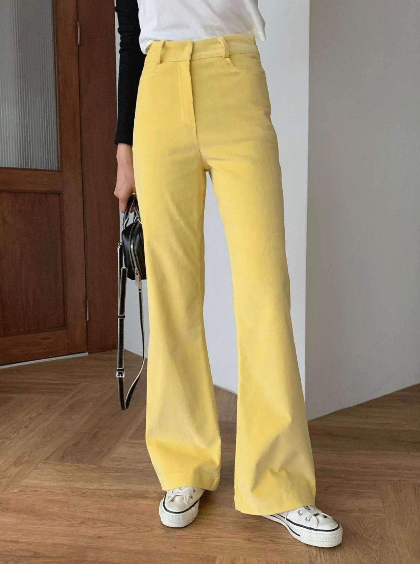 Corduroy Bootcut Pants