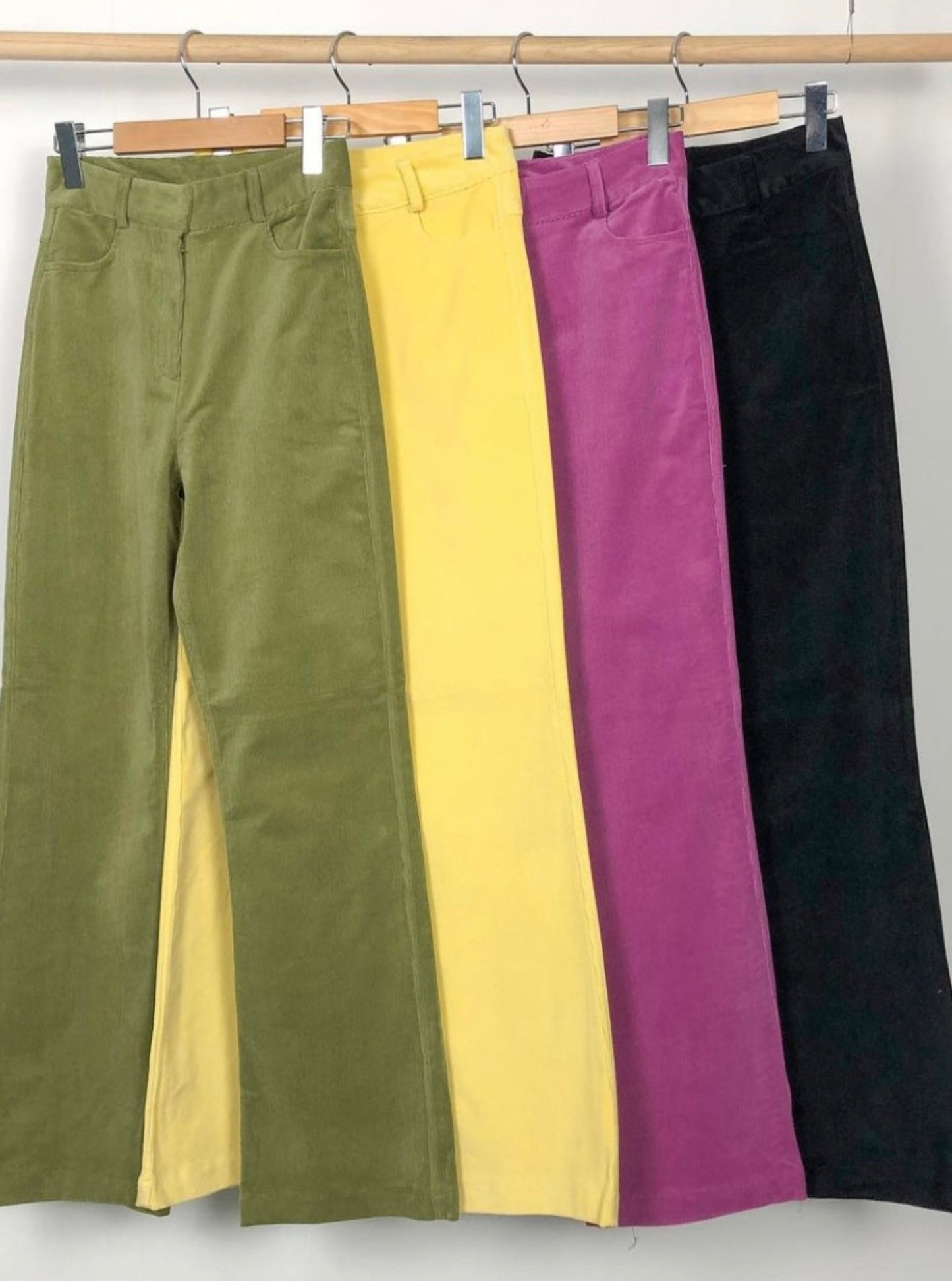 Corduroy Bootcut Pants