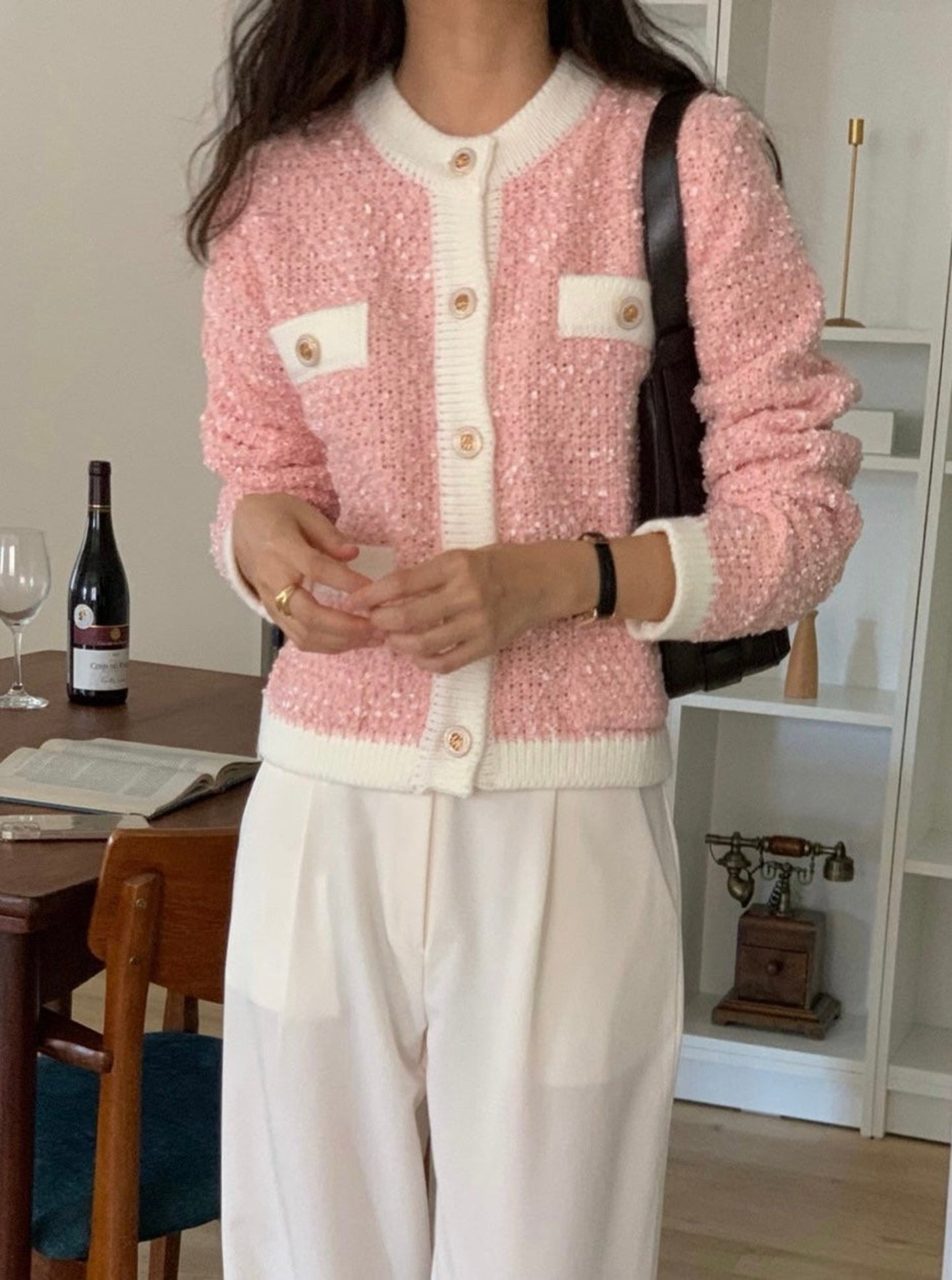 Tweed Cardigan
