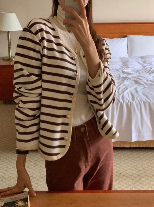 Stripe Cardigan