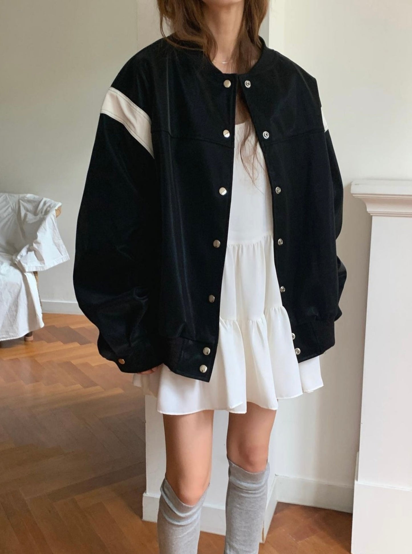 Oversized Varsity Jacket