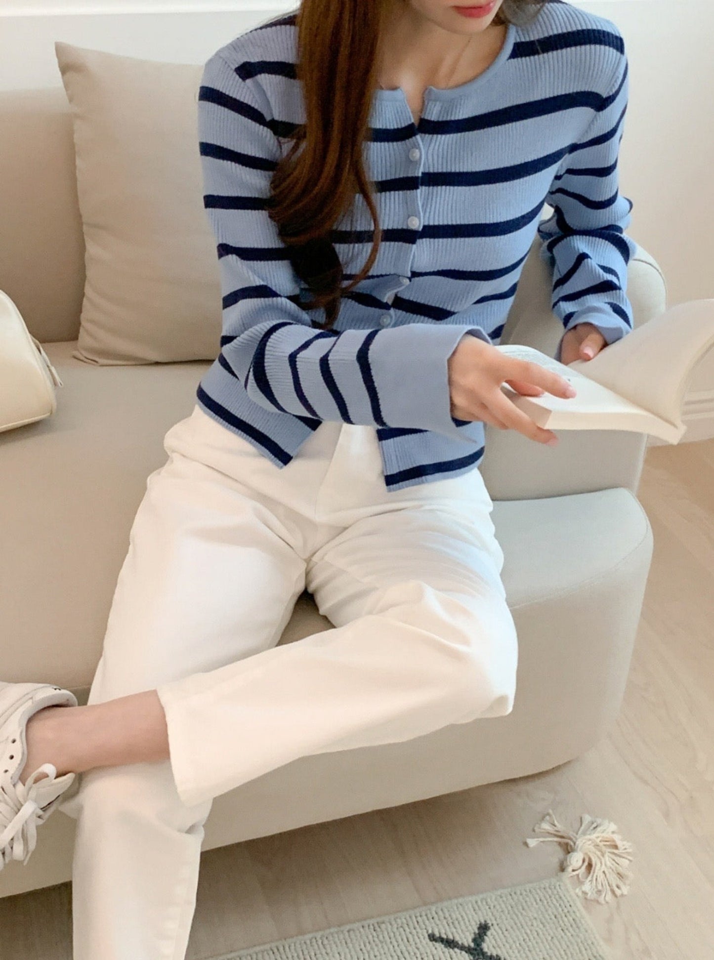 Stripe Cardigan