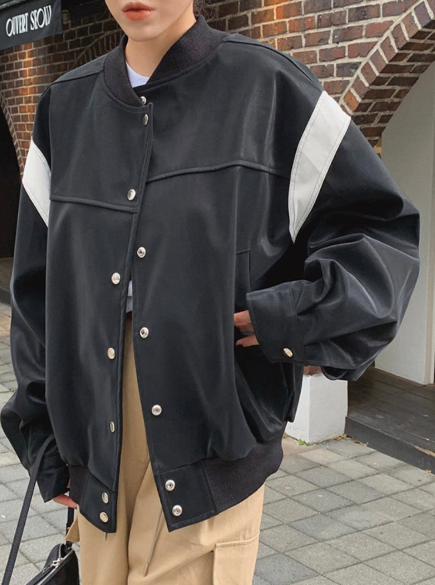 Oversized Varsity Jacket