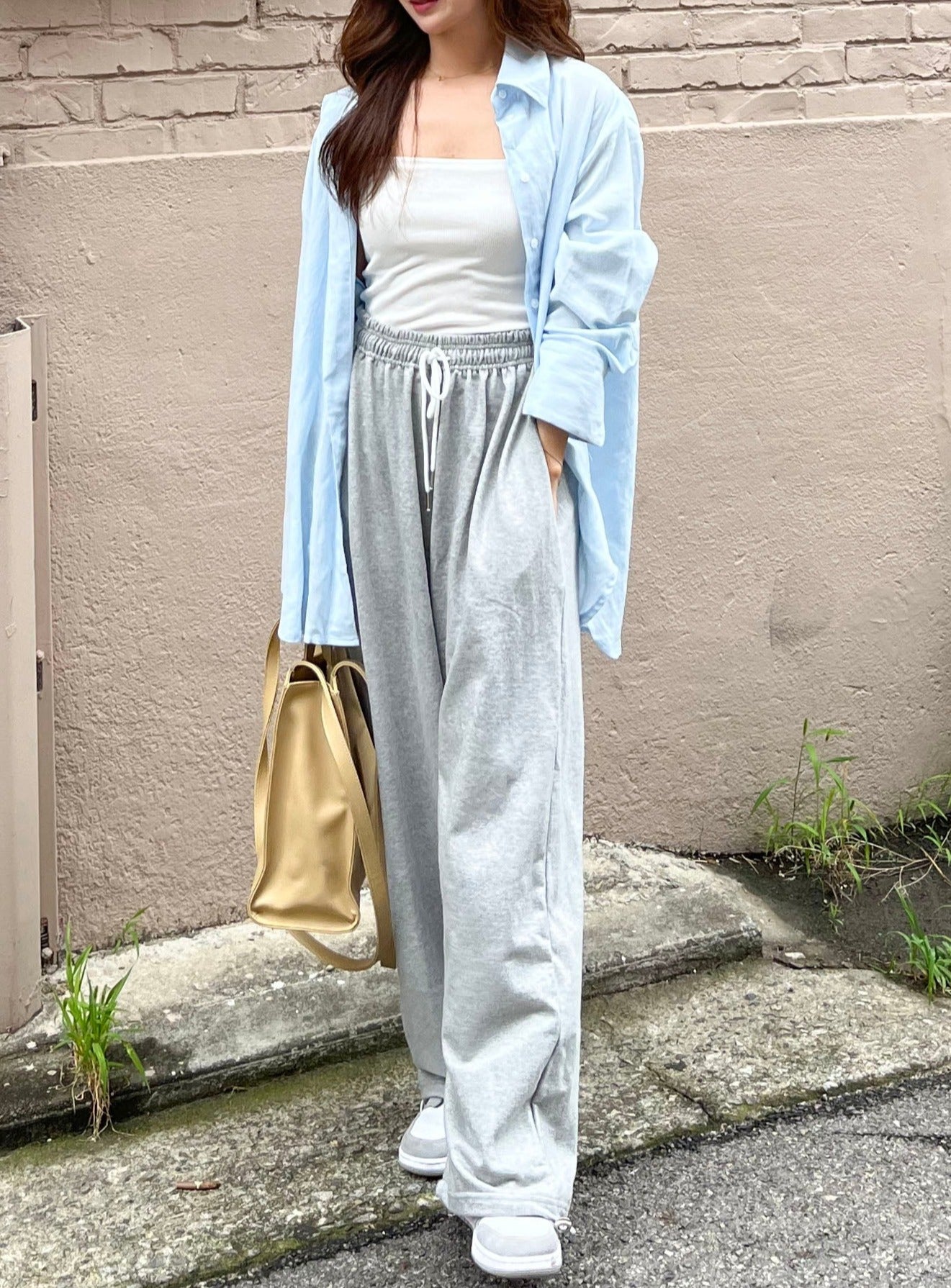 Two Way String Jogger Pants