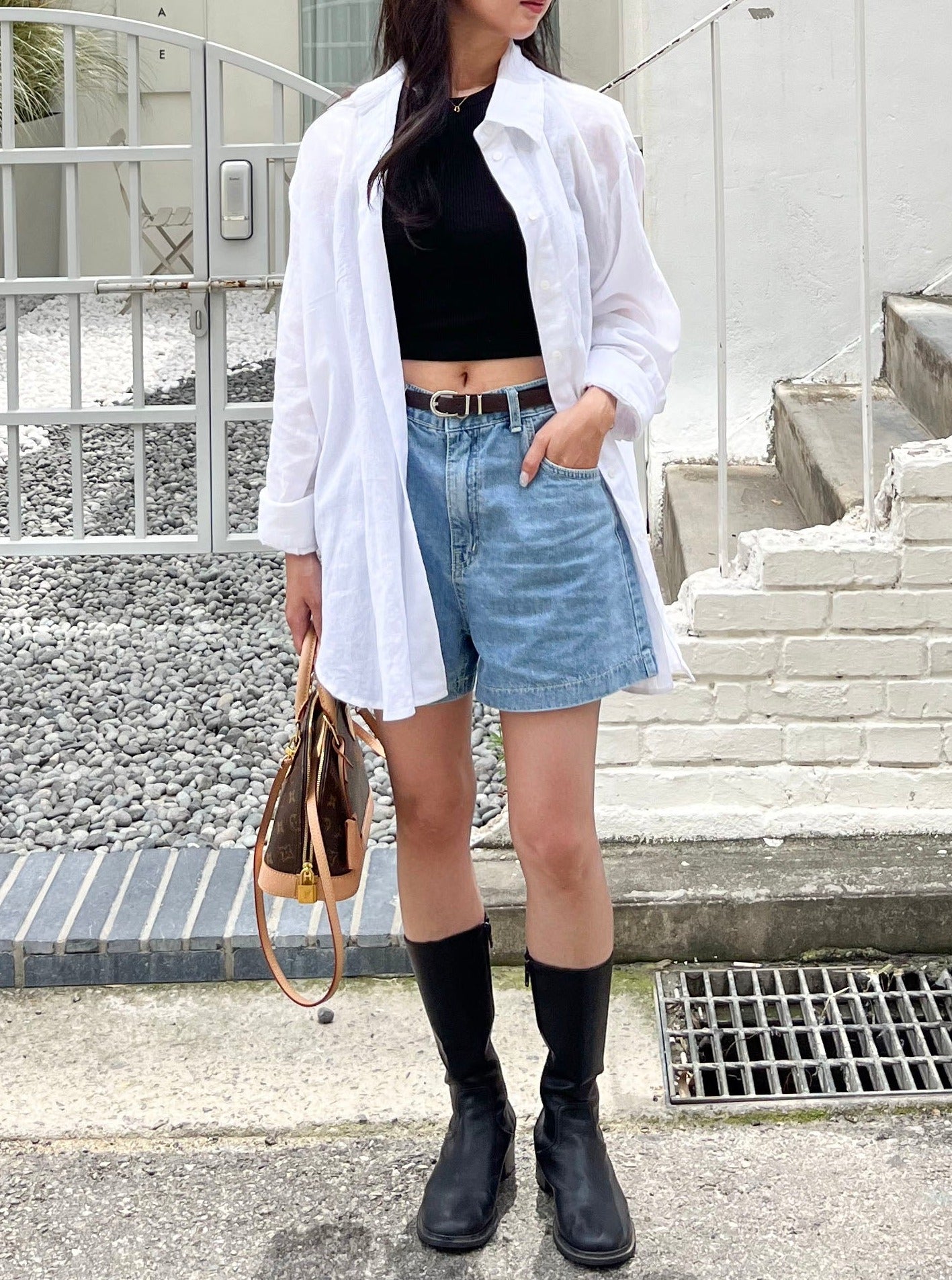 Oversized Linen Shirt