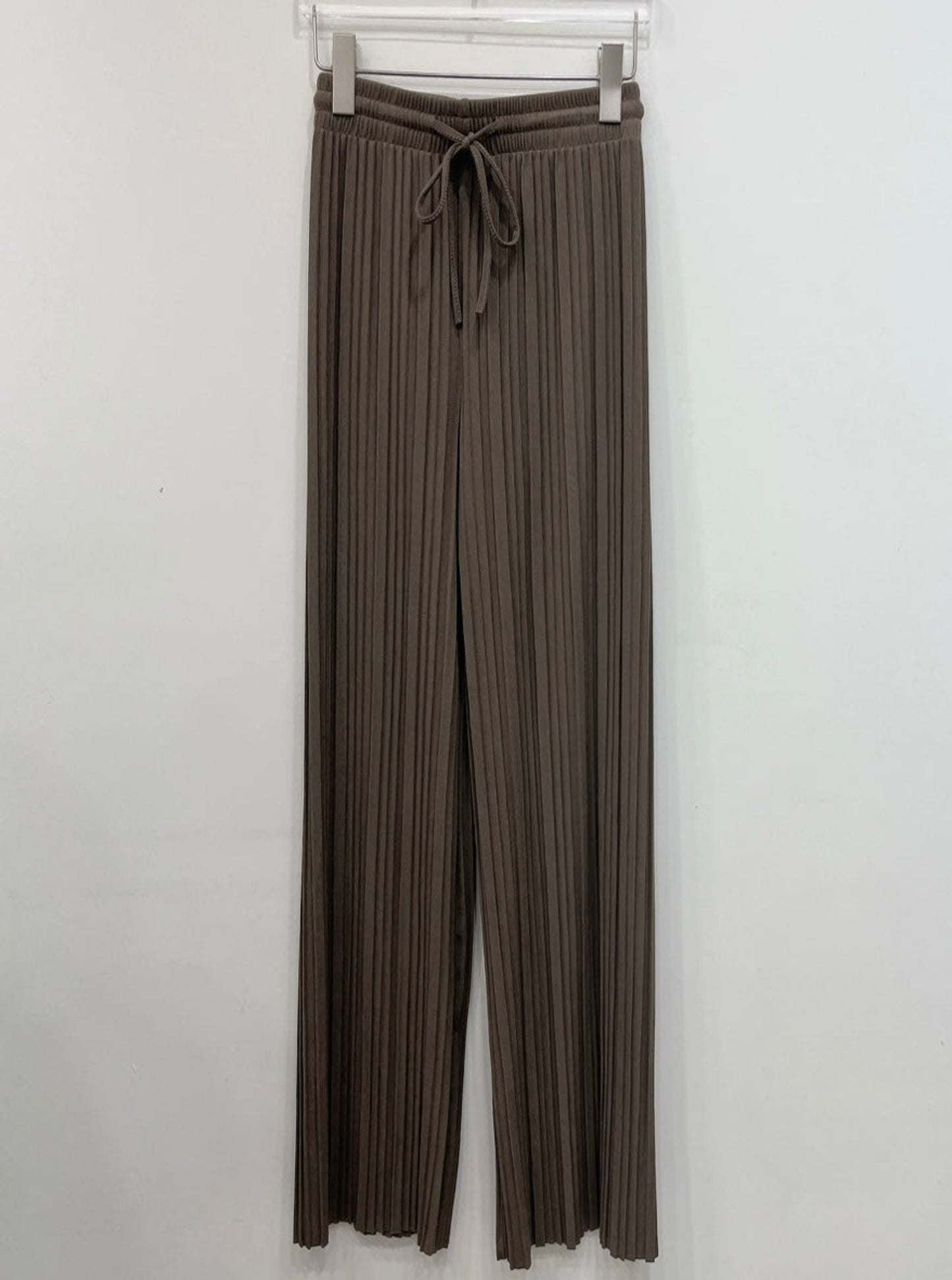 Wide Pleats Pants