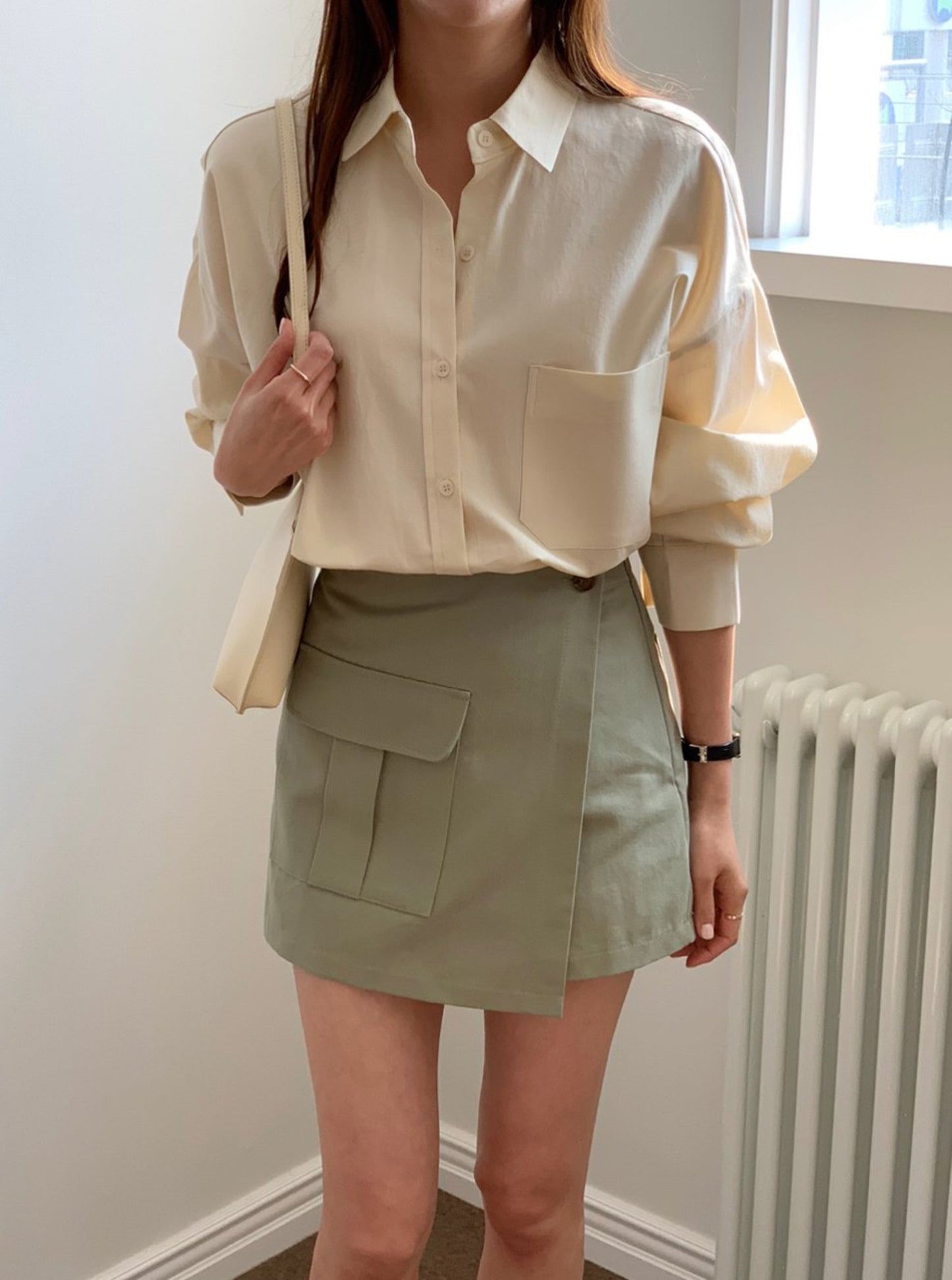 Utility Wrap Skort