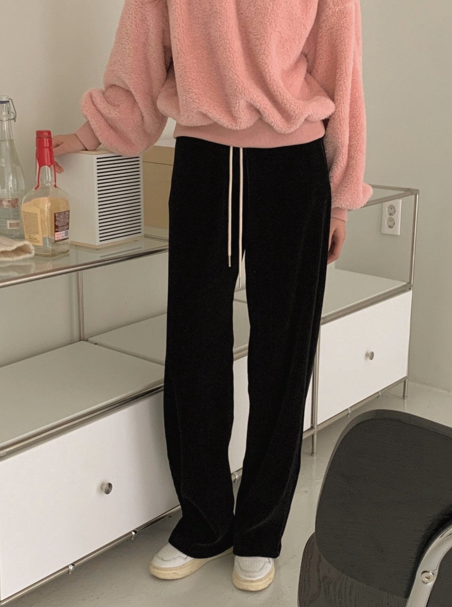 Wide Knit Pants