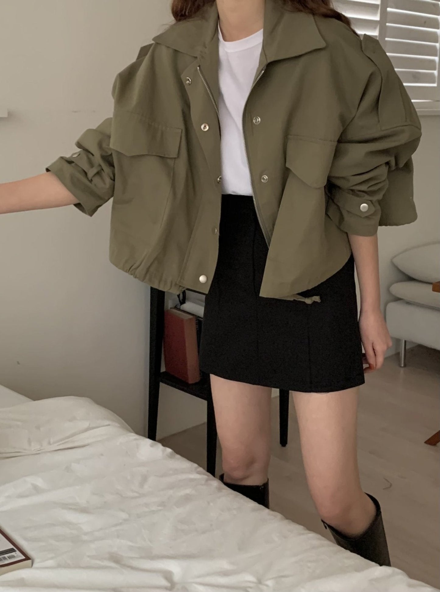 Short Military Jacket