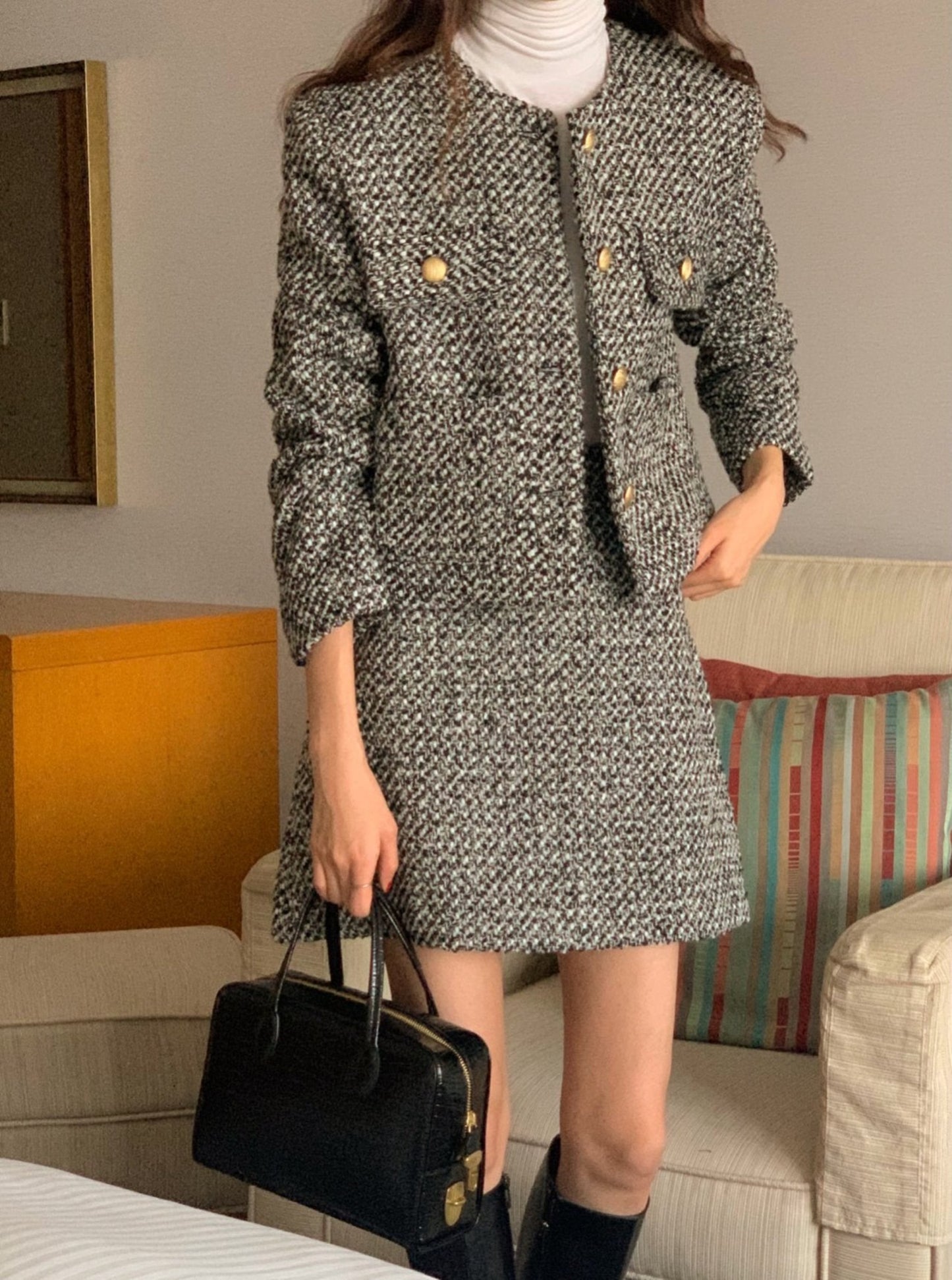 Tweed Skirt