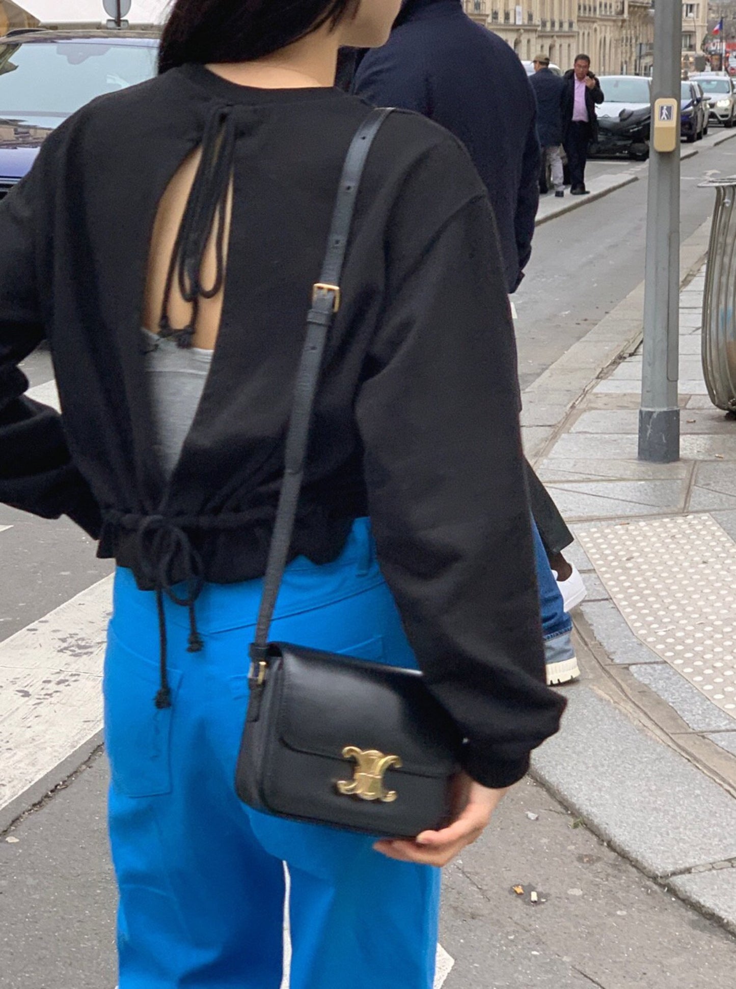 Backless Sweatshirt