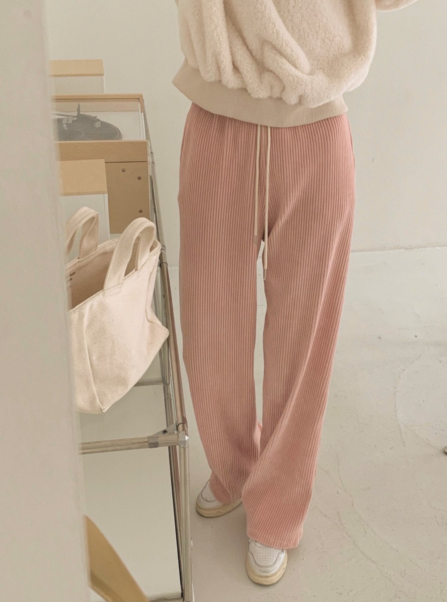 Wide Knit Pants
