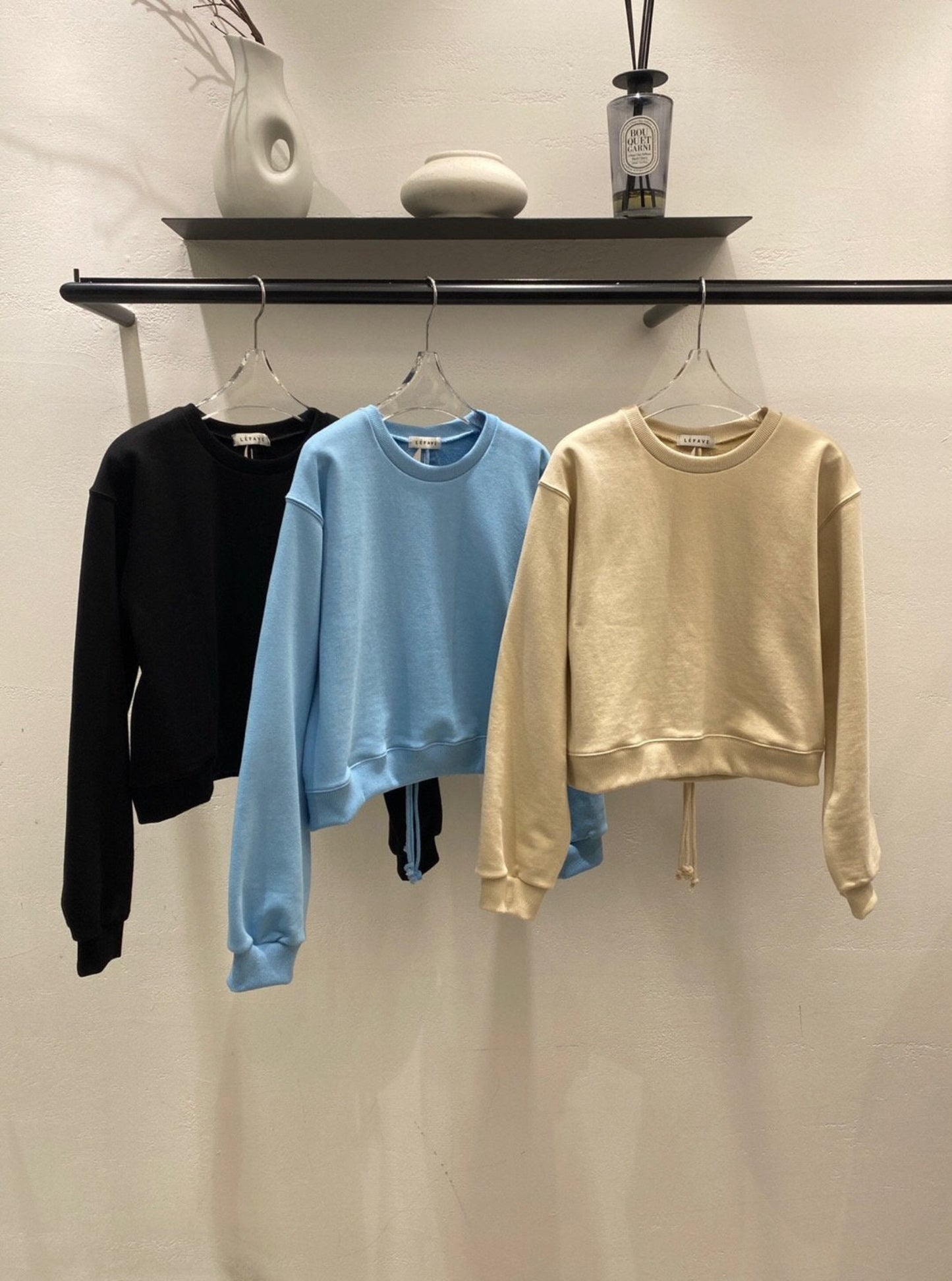 Backless Sweatshirt