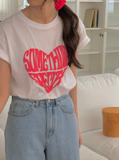 3D Puff Letter Tee