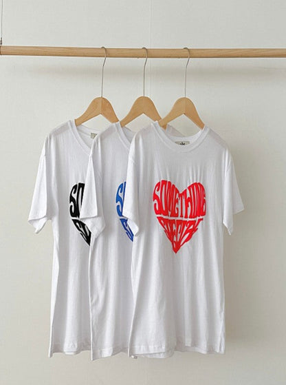 3D Puff Letter Tee